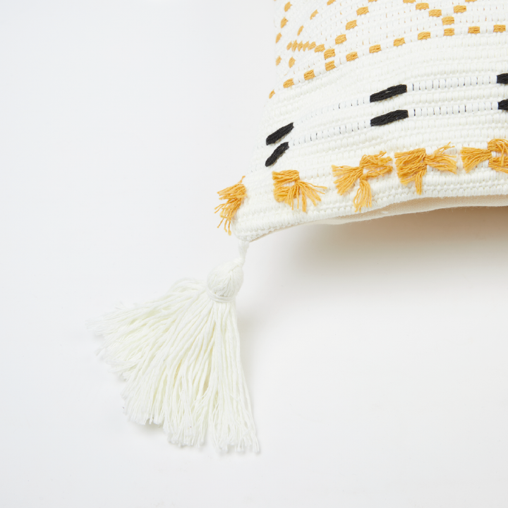 Funda de Cojín Amarillo 30 x 50 / Funda cojín Relan-1