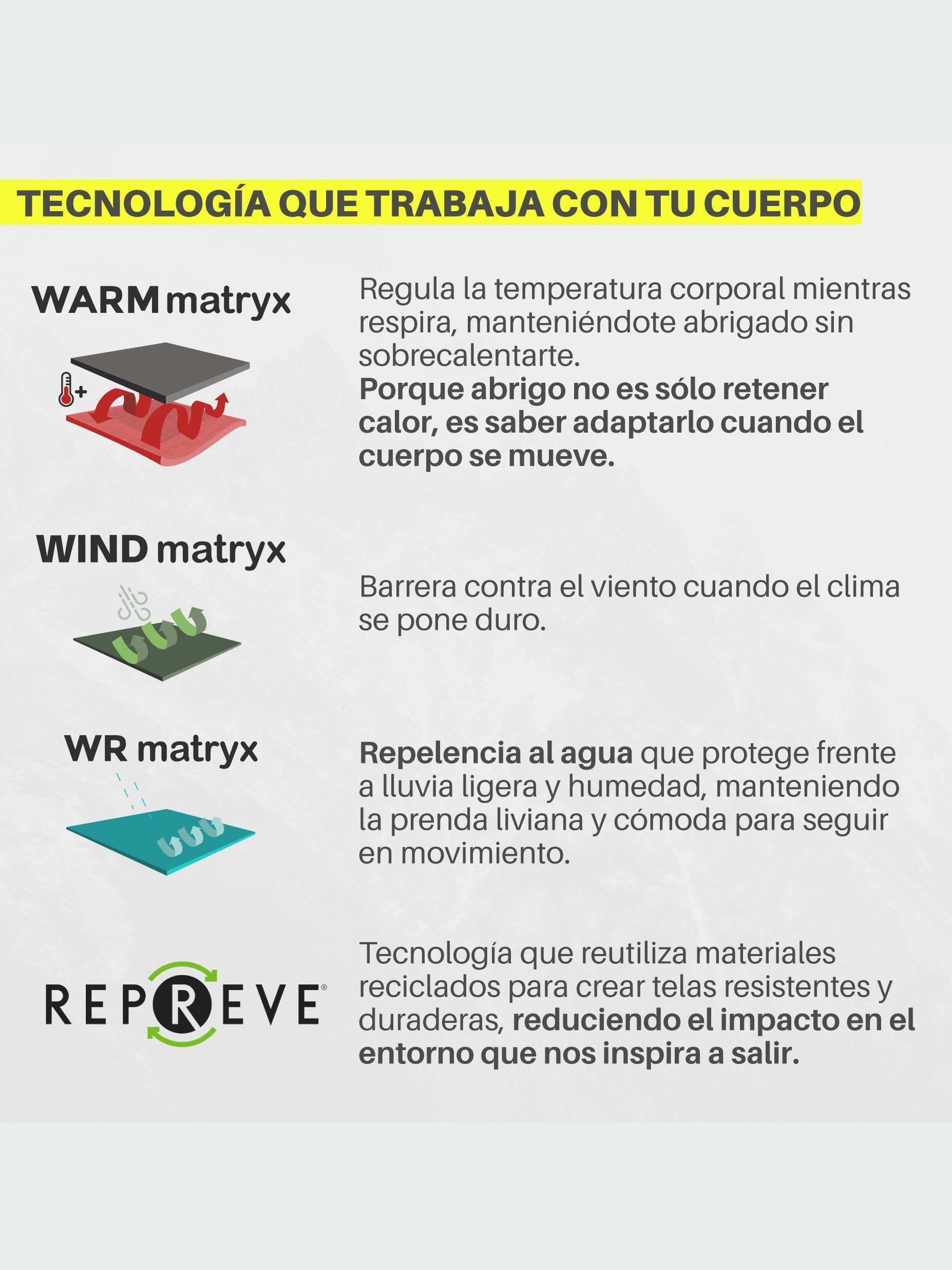 Parka Térmica Mujer Kano Villarrica Chaqueta Acolchada Verde-6