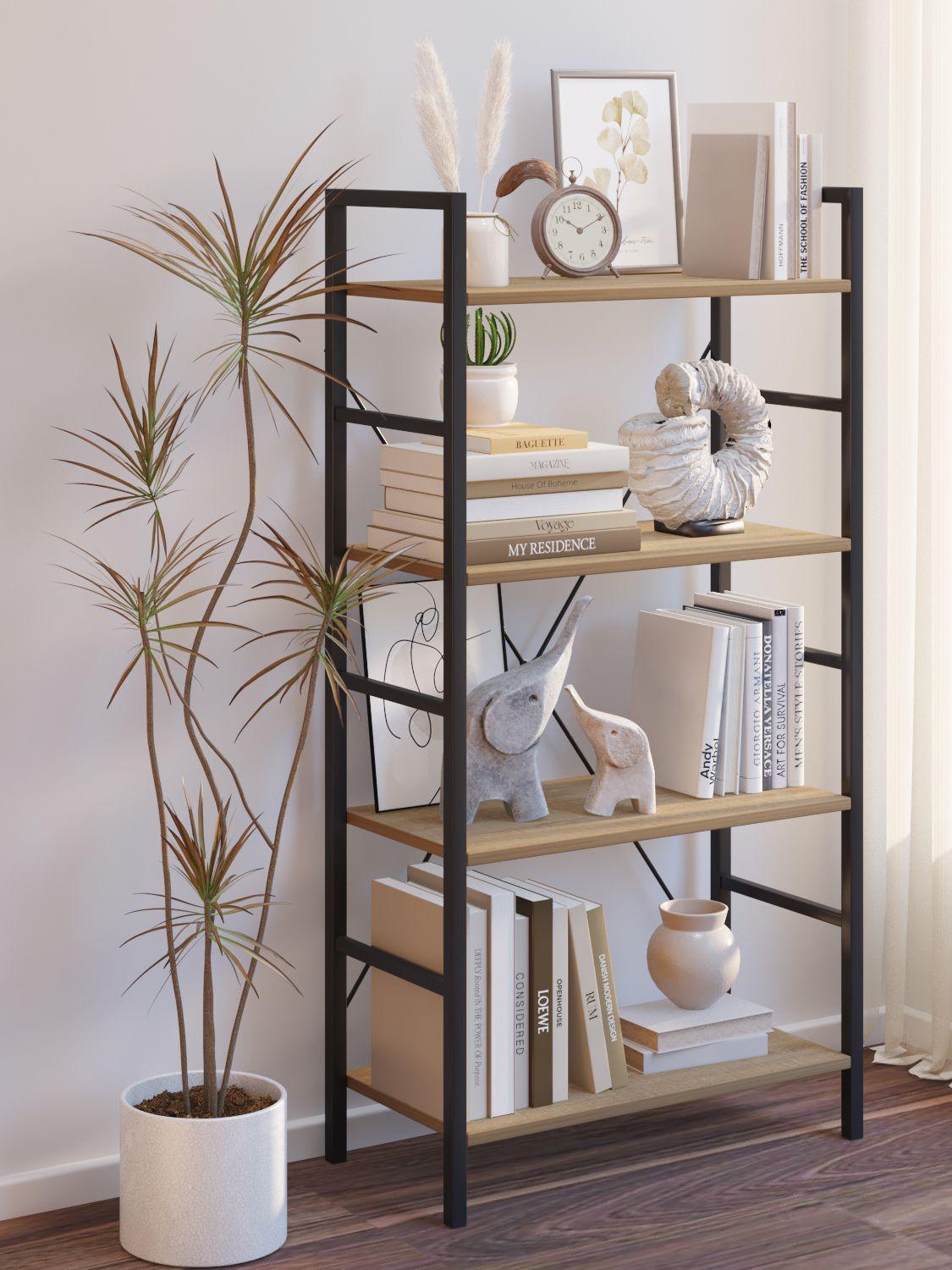 Estante Librero Vertical Top Living Book-1 Industrial-2