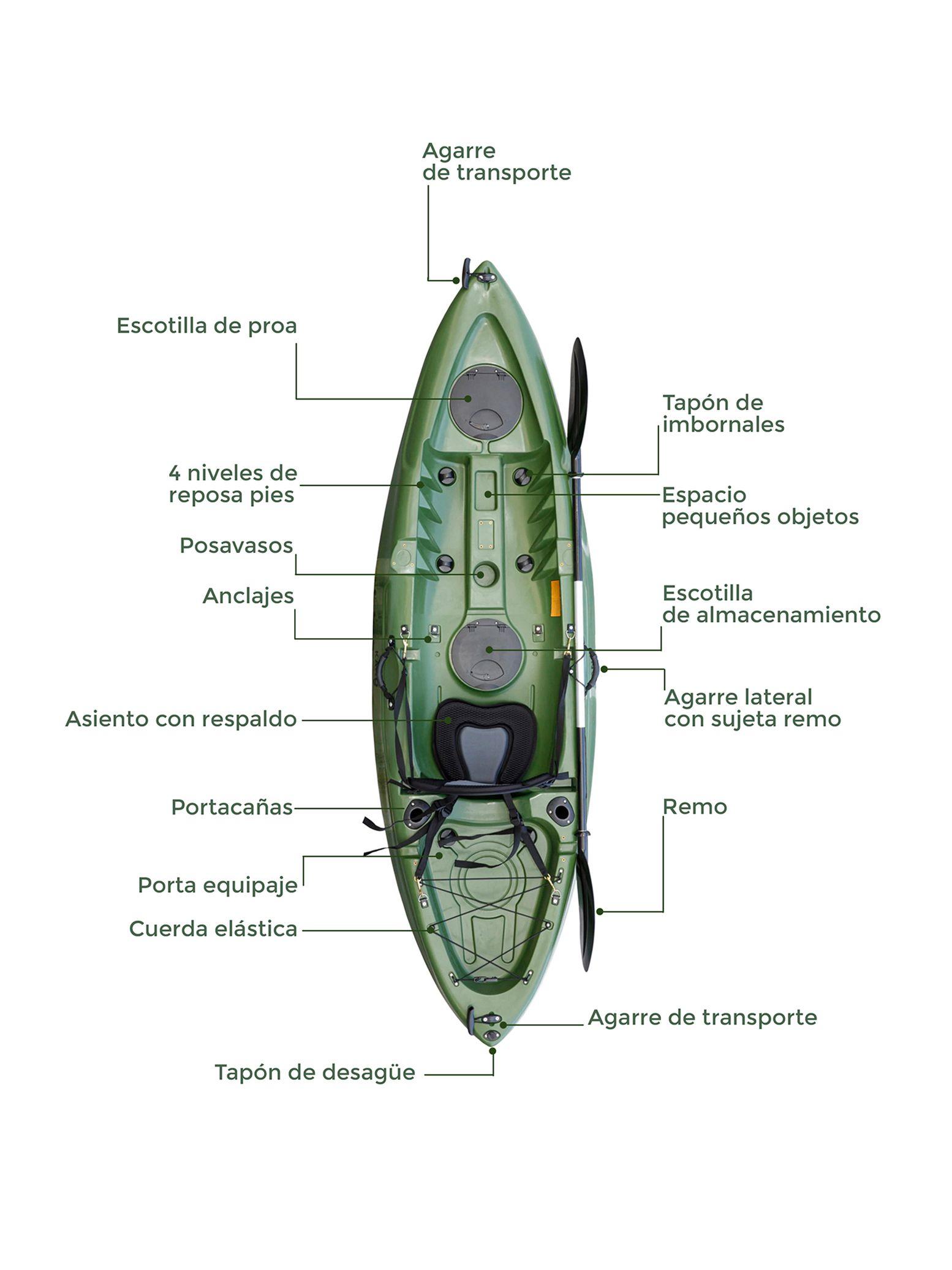 Kayak Rígido Malibu / Kayak Single-2