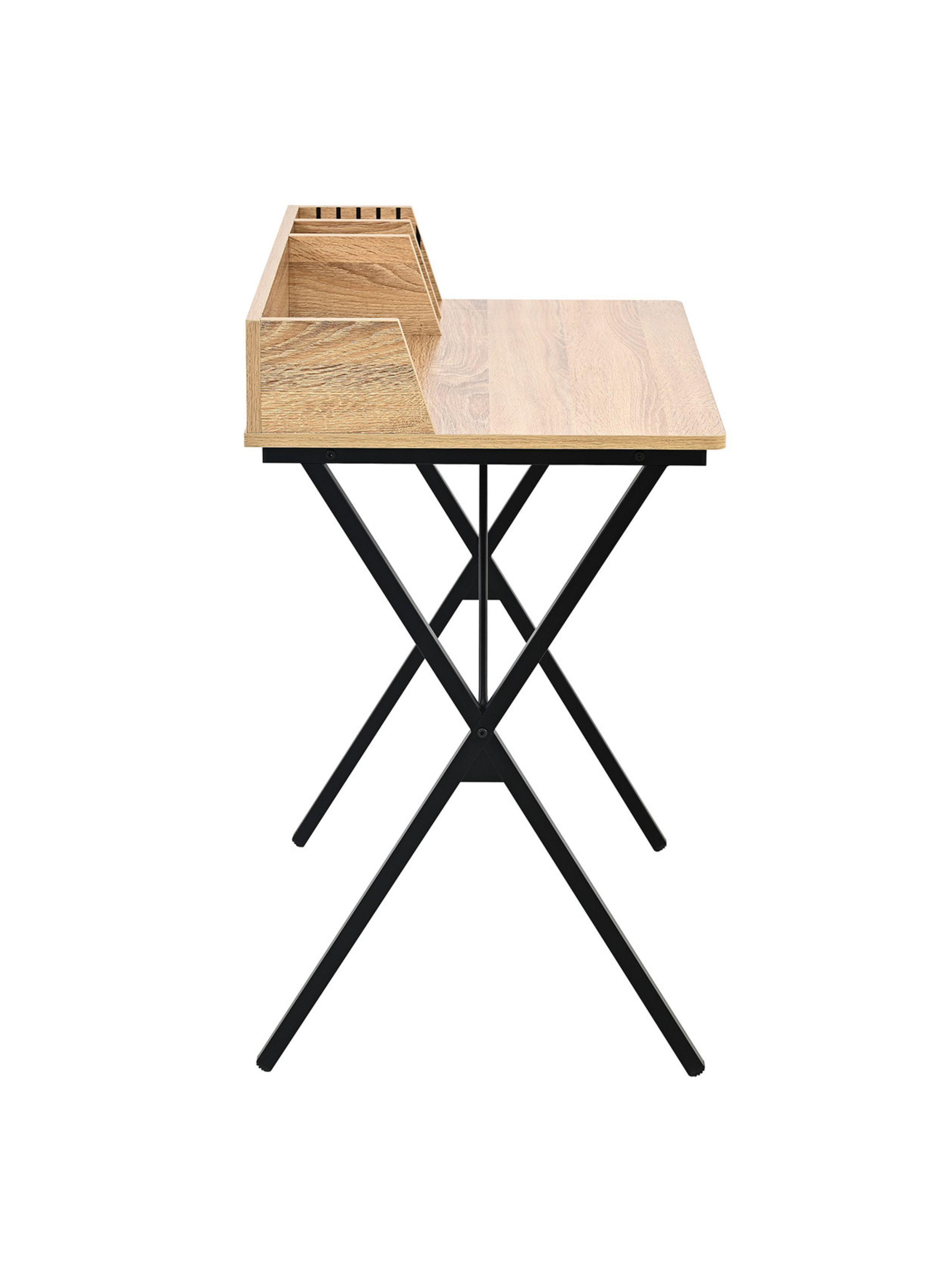 Escritorio Desk Var 2 Relan con Organizador Estilo Industrial-6