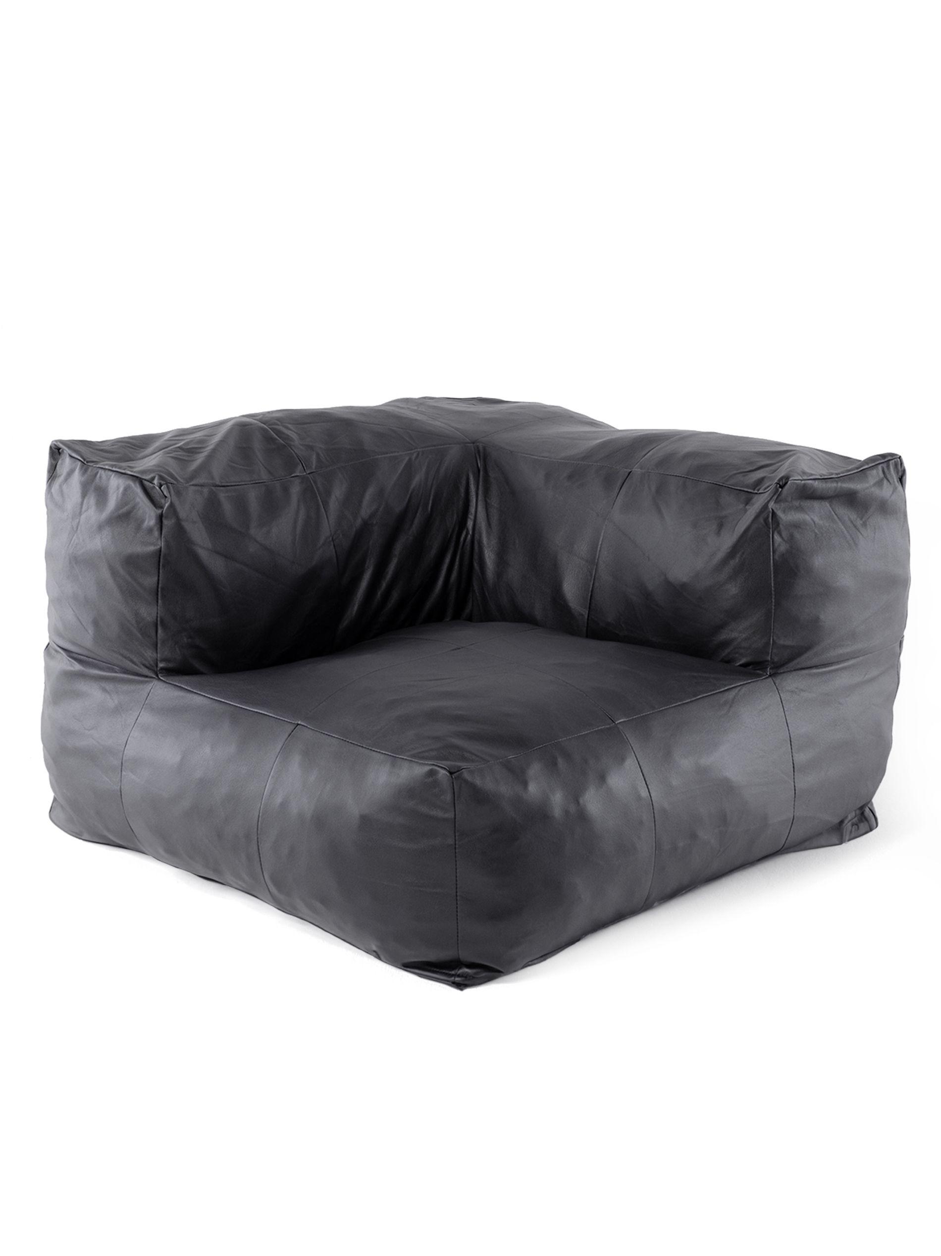 Sillón Pouf / Puff Seccional Relan Leather Sofá Simil Cuero-6
