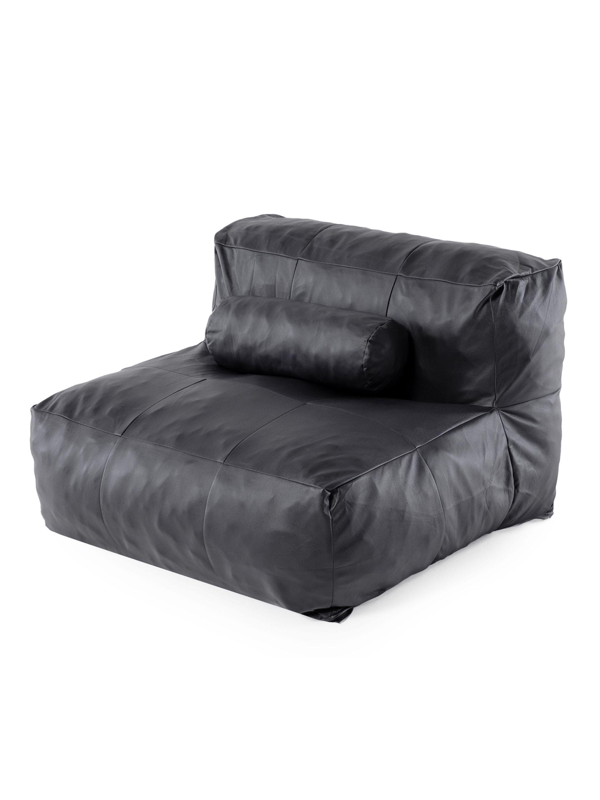Sillón Pouf / Puff Seccional Relan Leather Sofá Simil Cuero-7