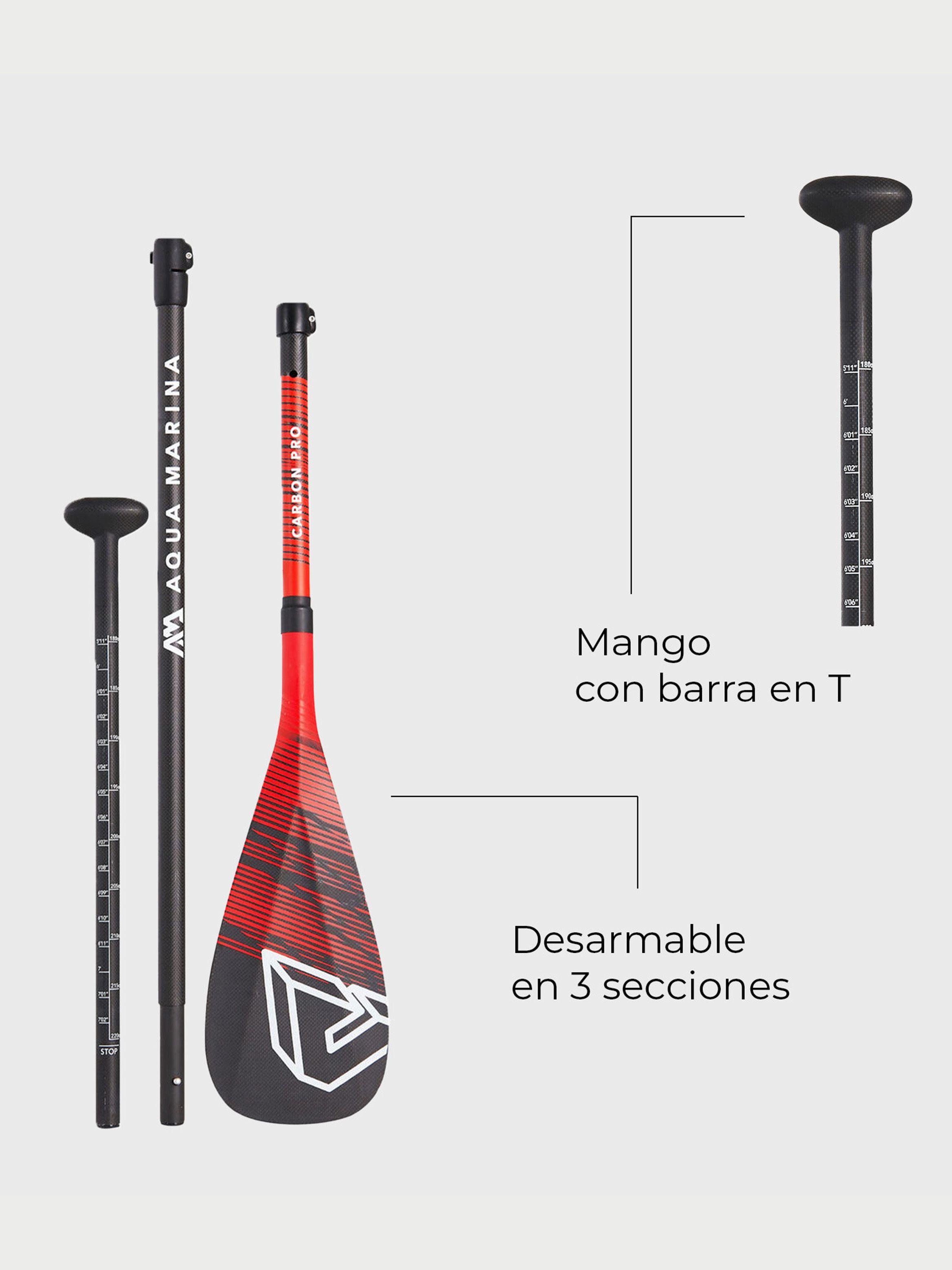 Remo SUP Stand Up Paddle Carbon PRO Aqua Marina-4