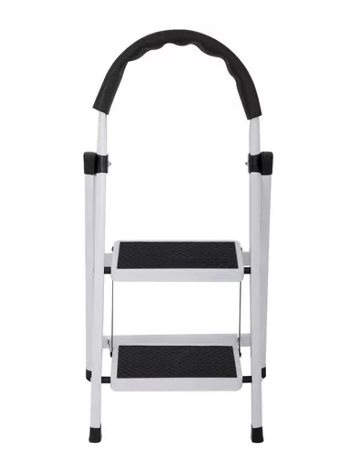 Escalera Taburete Plegable Halten 2 Peldaños Antideslizantes-2