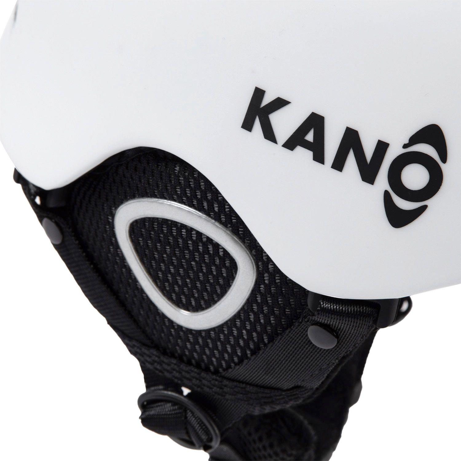 Casco De Ski y Snowboard KS Kano Ajustable Blanco-4
