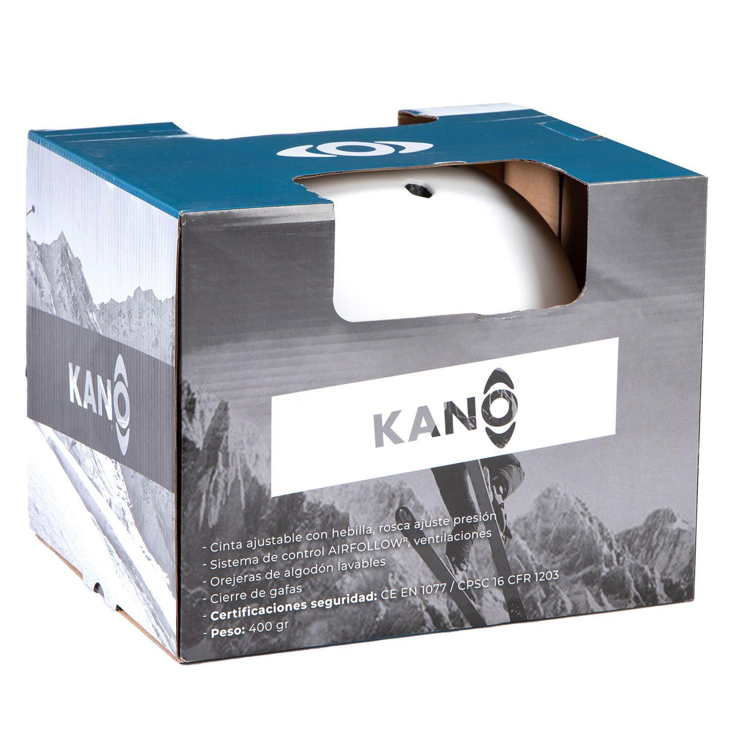 Casco De Ski y Snowboard KS Kano Ajustable Blanco-6