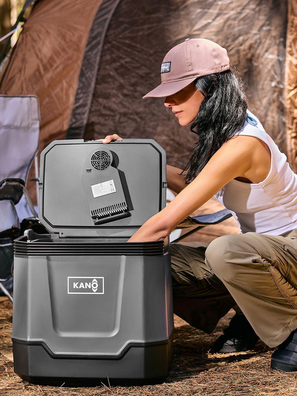 Cooler Eléctrico Portátil Kano Queulat Enfría y Calienta 33L-3