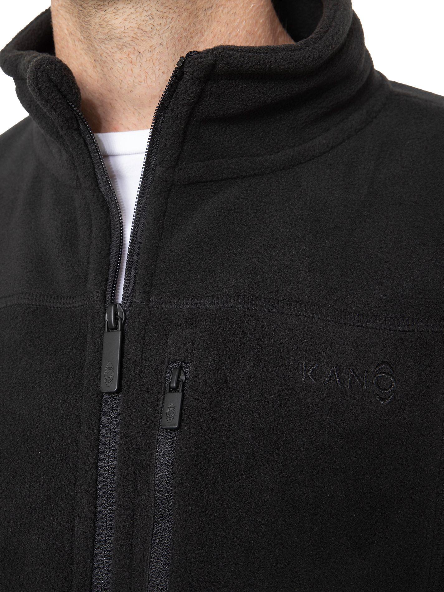 Chaqueta Polar Térmico Frutillar Kano Negro-7