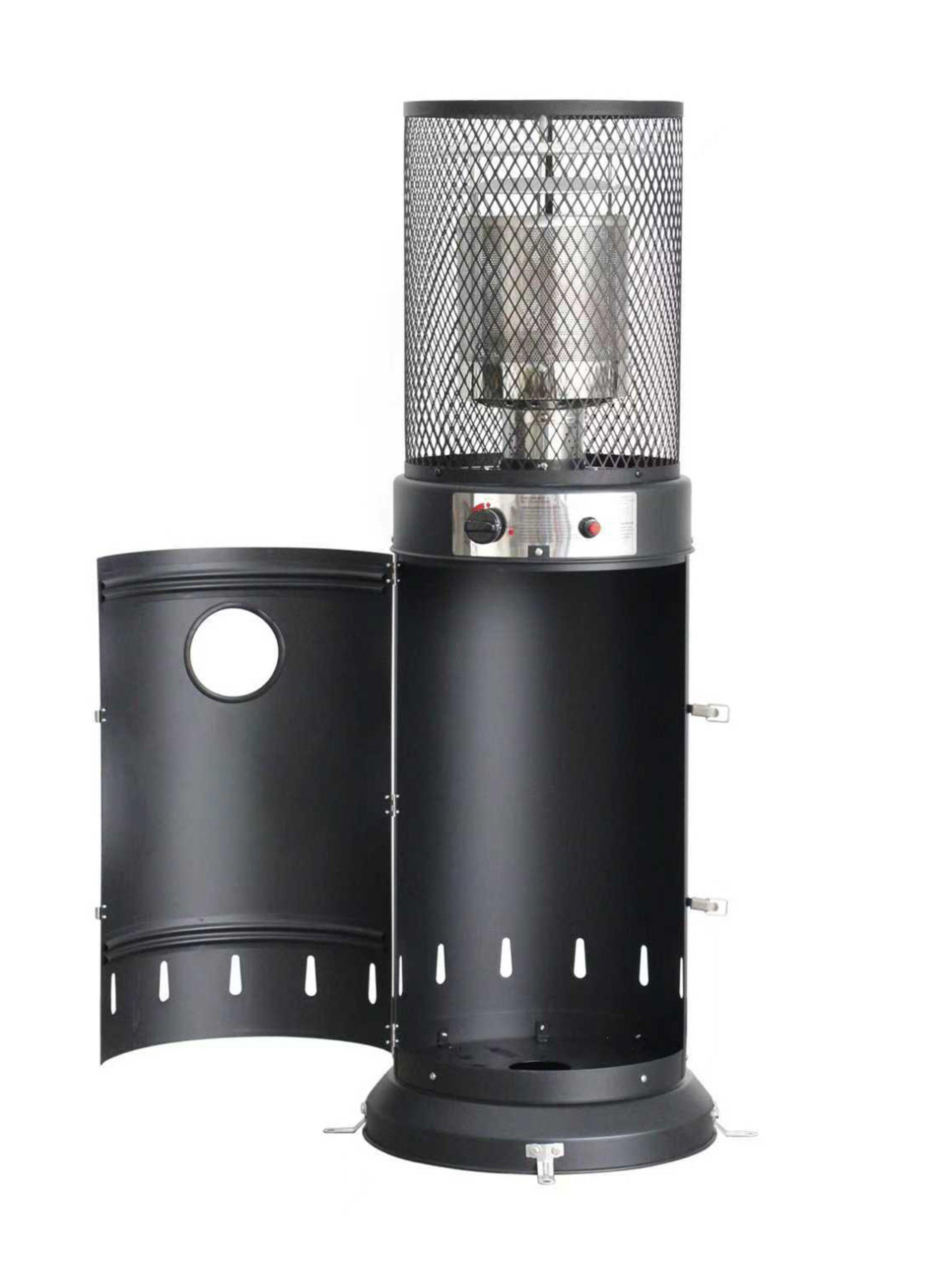 Estufa Calefactor Exterior Dark Para Patio Terraza Relan-5