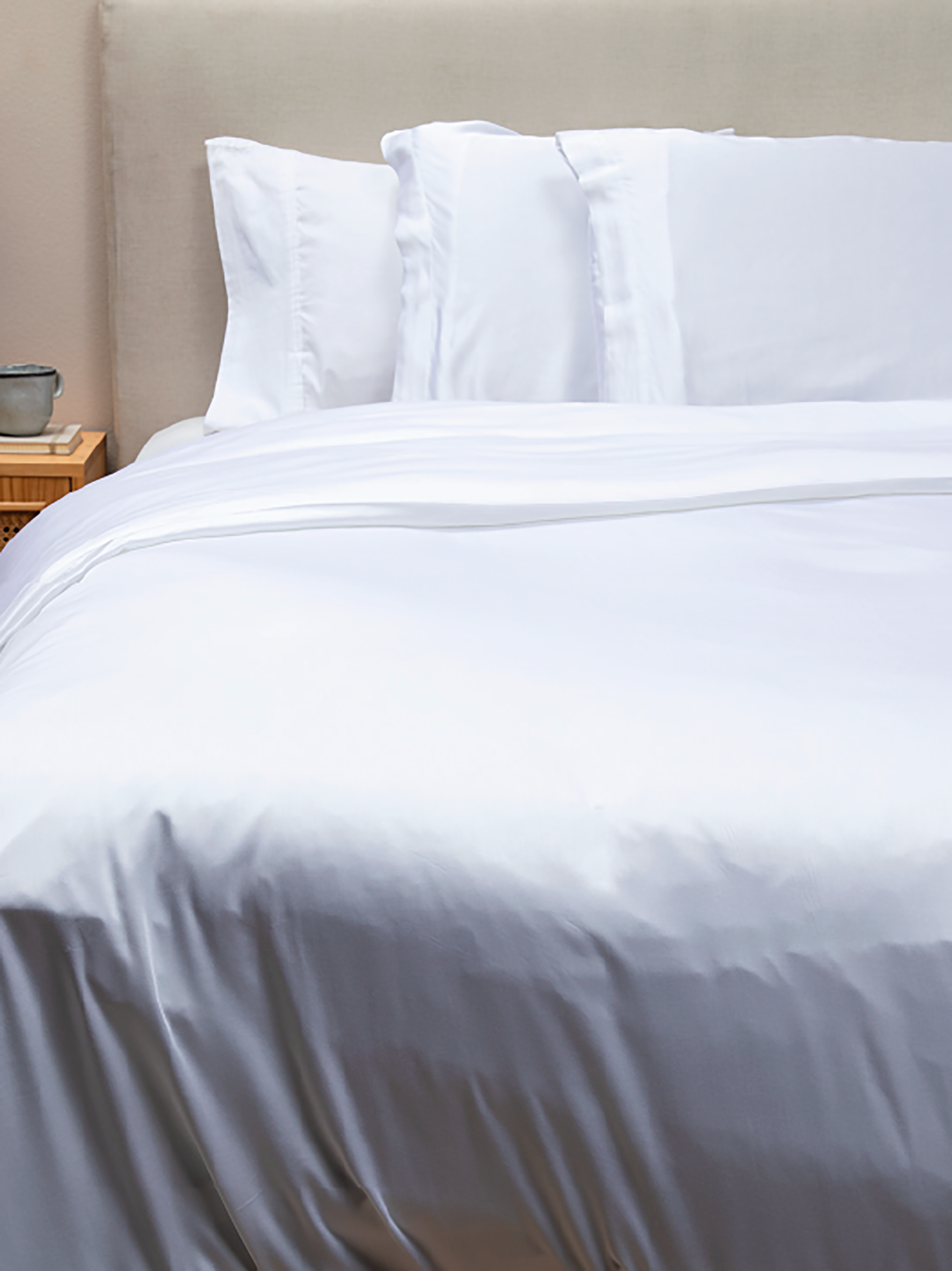 Cubre Plumón 300 Hilos Bambú King Blanco Relan-1