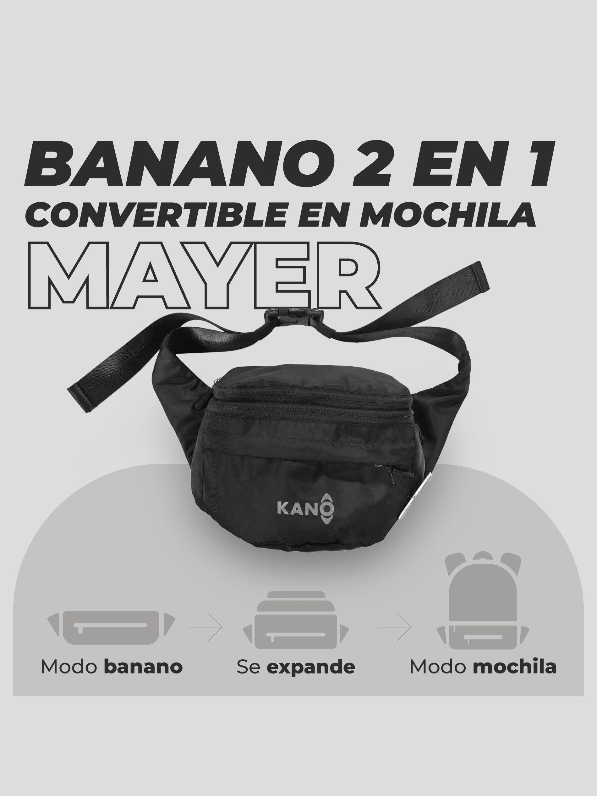 Banano Expandible Mochila 2 En 1 Kano Mayer 5 15L-2