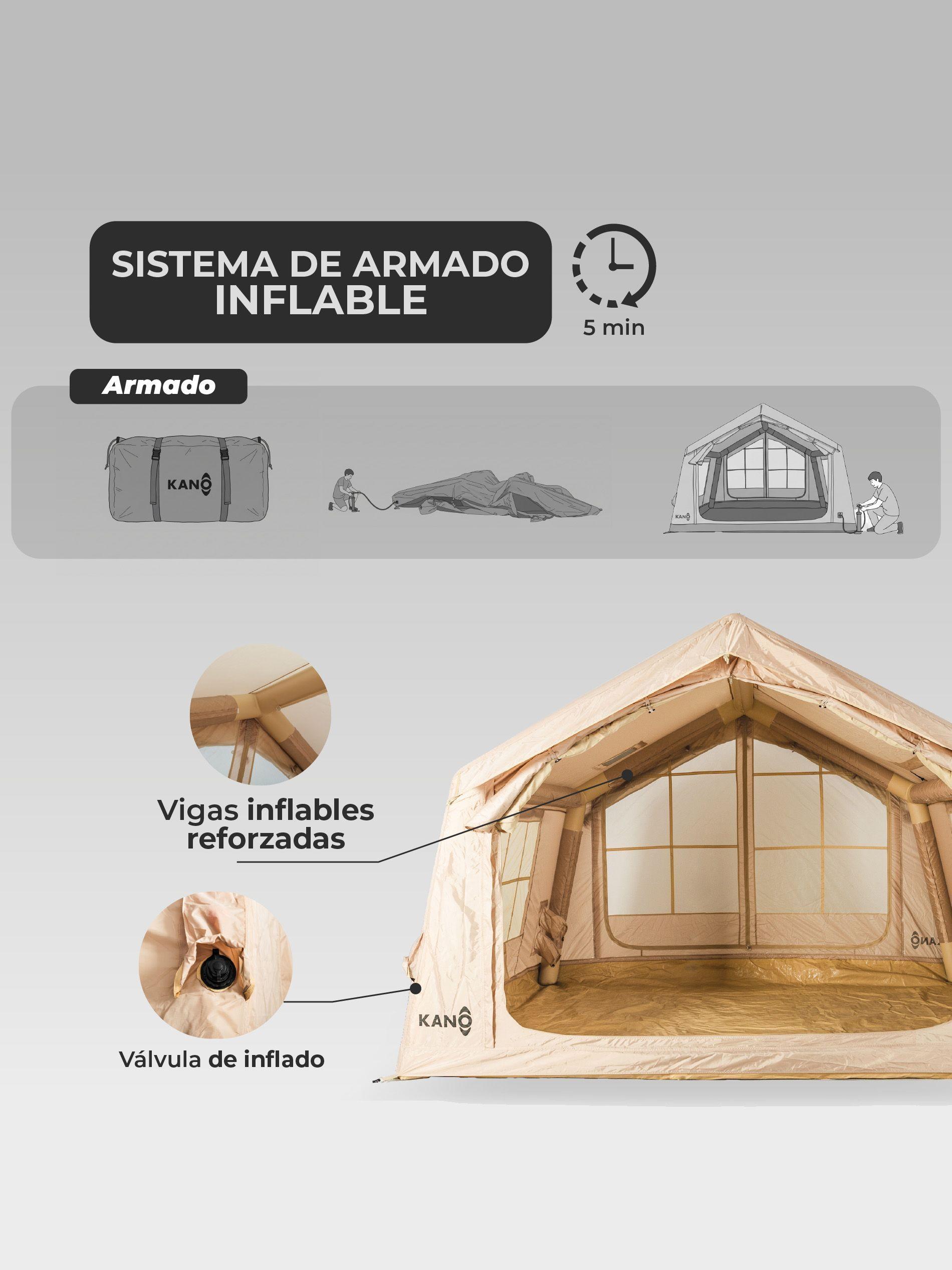 Carpa Inflable Kano Llaima 6 Personas-5
