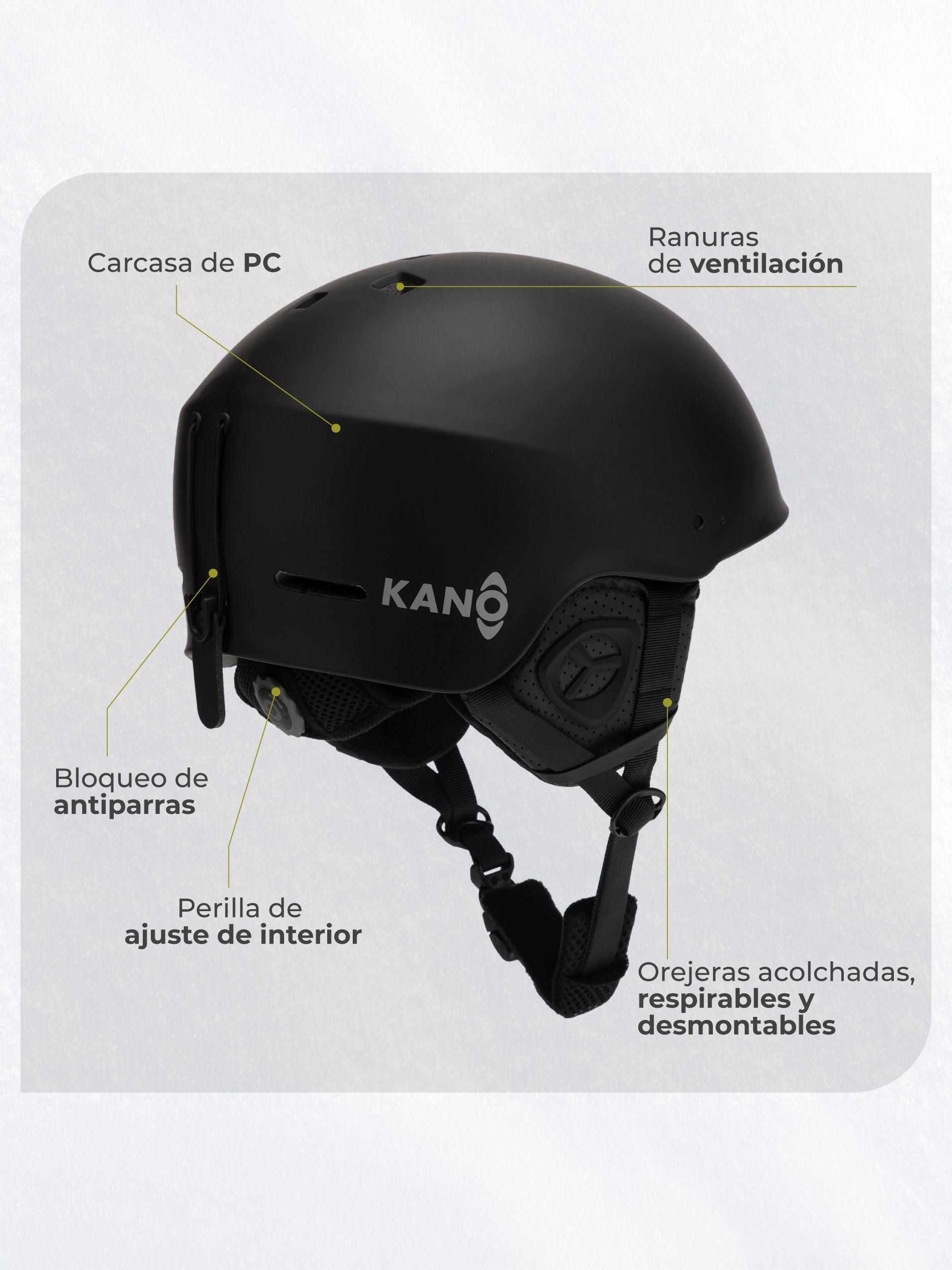 Casco Ski Snowboard de Nieve Kano ZENITH Ajustable-3