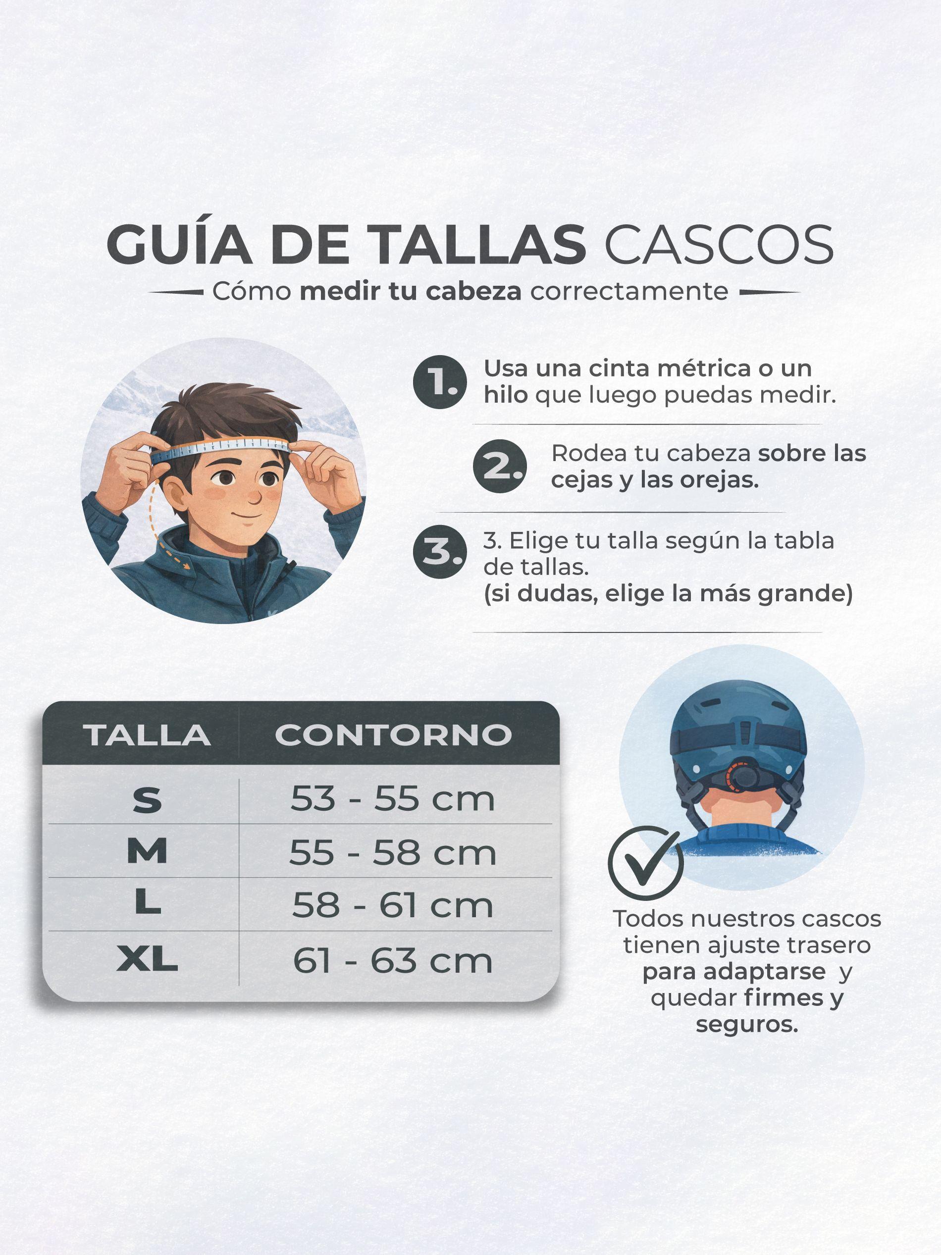 Casco Ski Snowboard de Nieve Kano ZENITH Ajustable-7