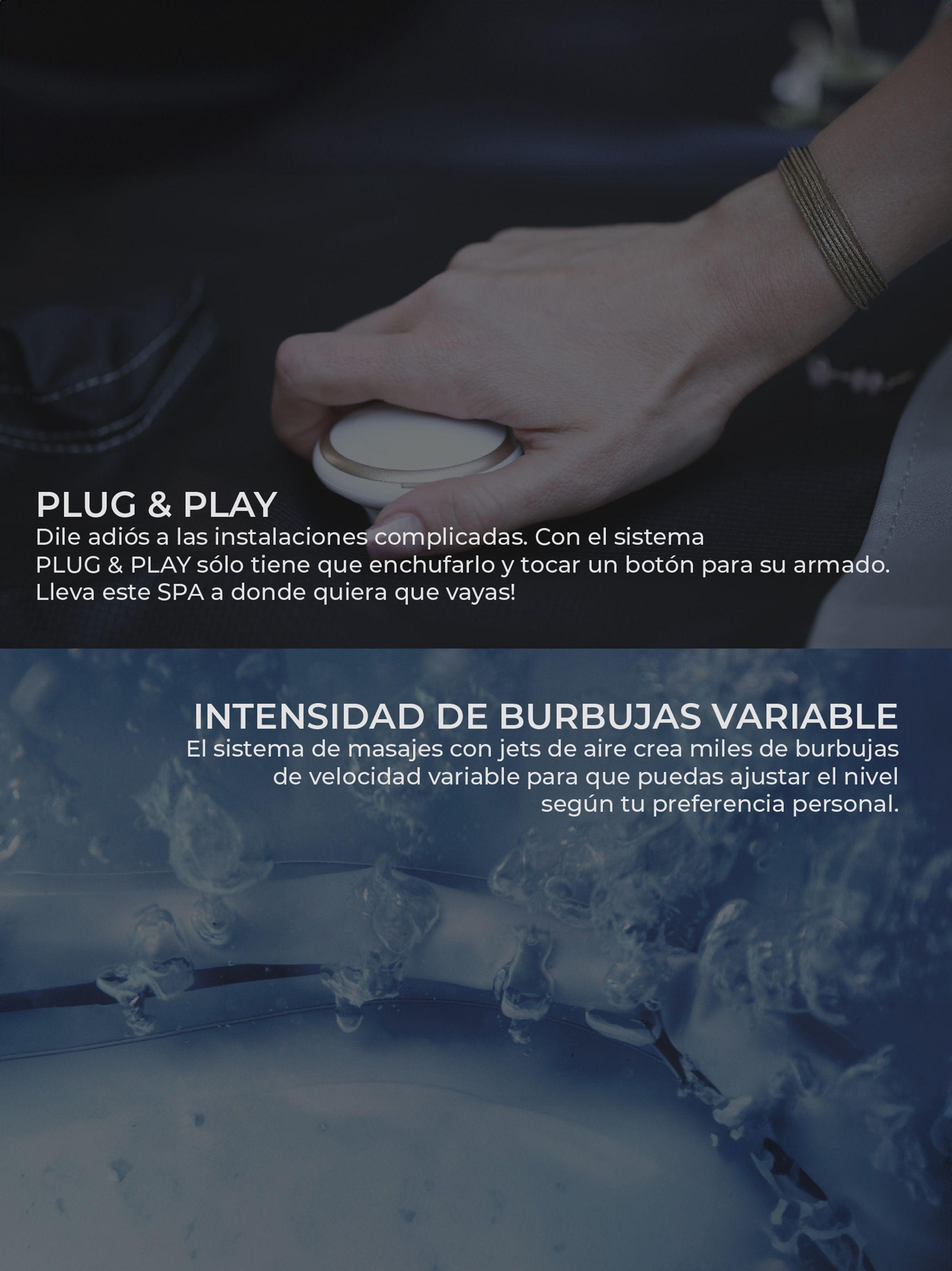 Hot Tub Inflable MSpa Portland Premium 6 Personas-7