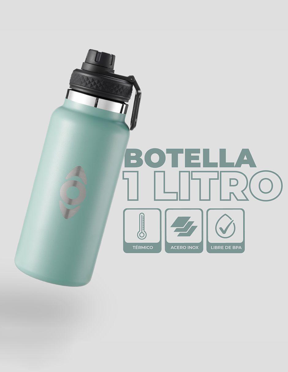 Botella de Agua Kano Insulada 1 Litro Turquesa-2