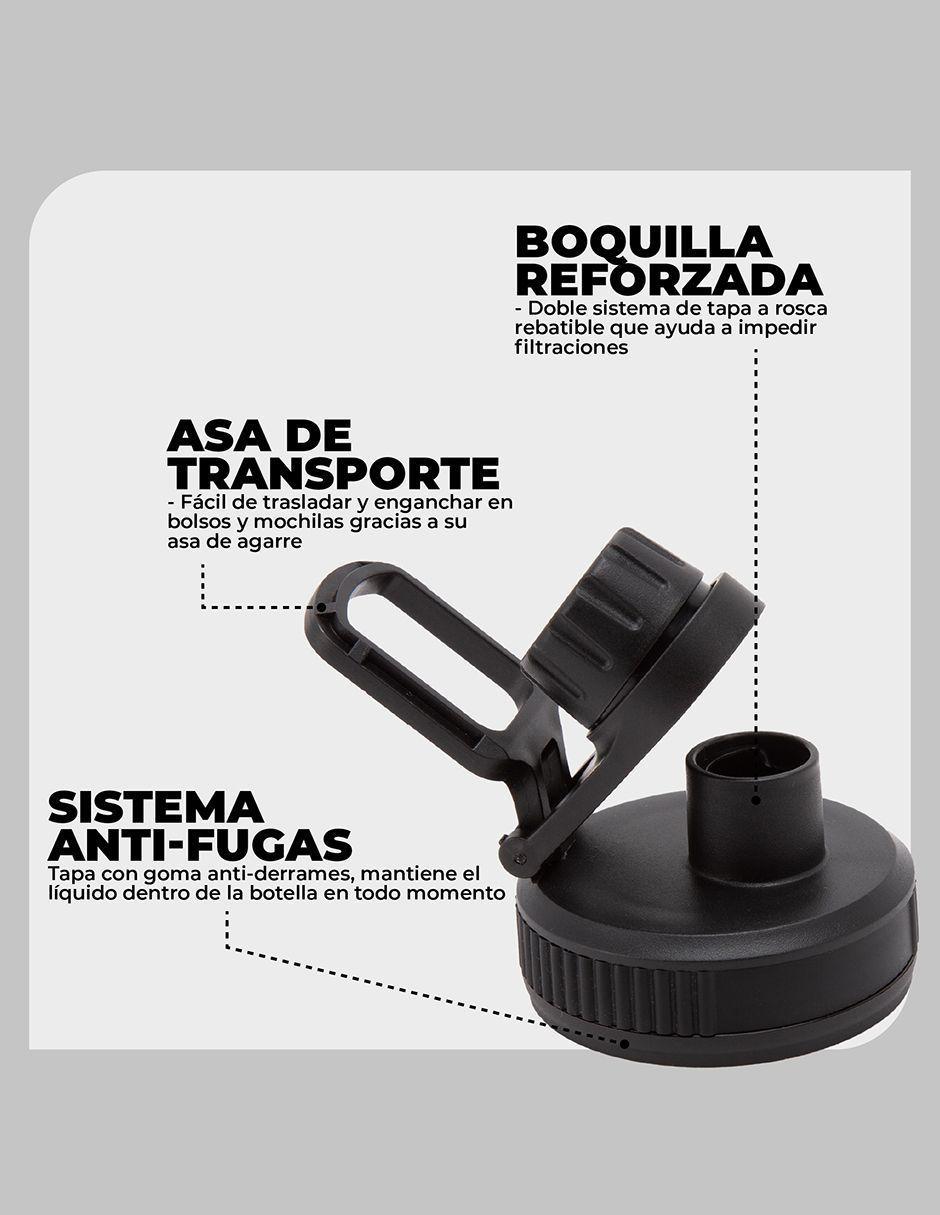 Botella de Agua Kano Insulada 1 Litro Turquesa-4