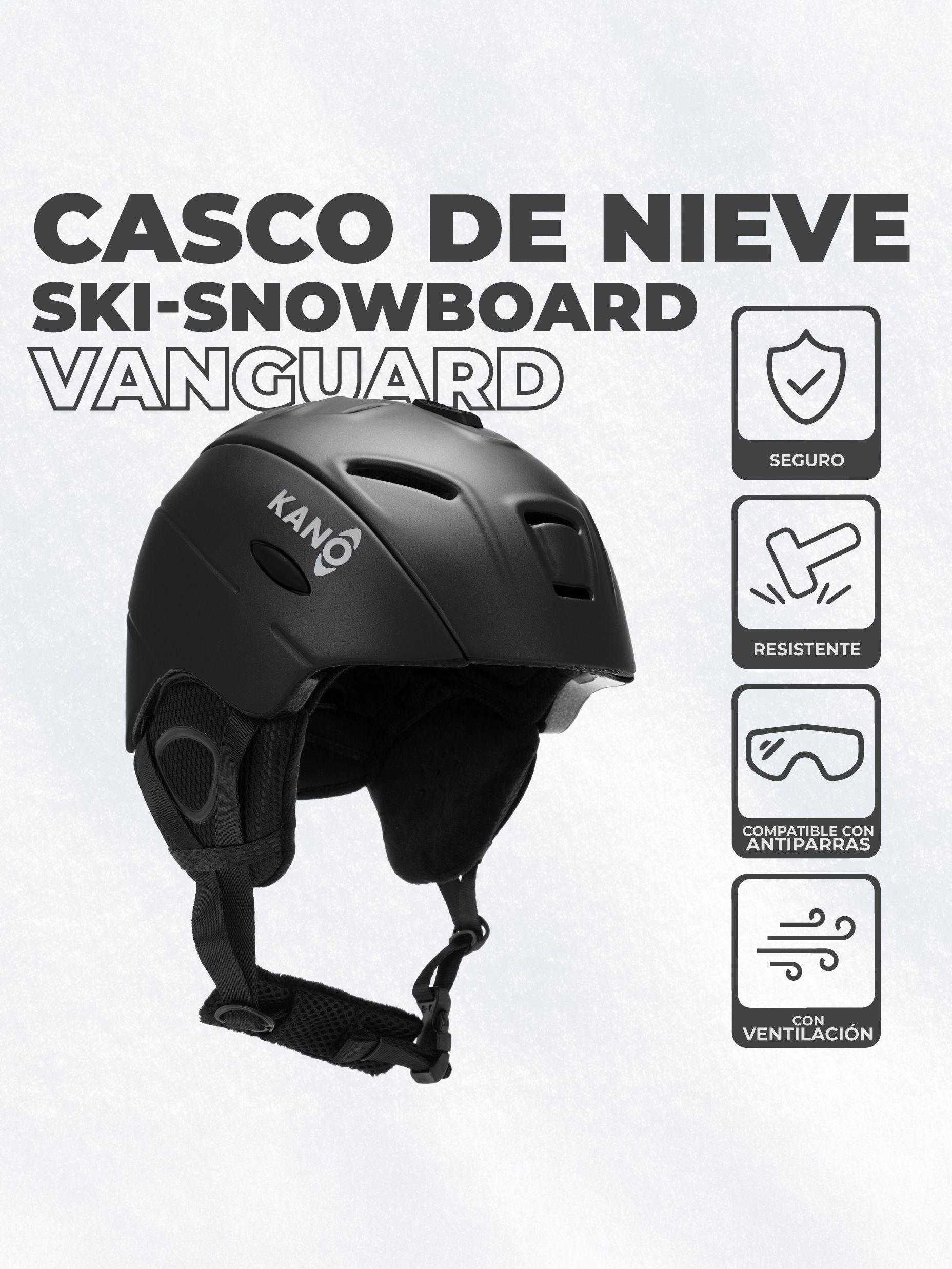 Casco Ski Snowboard de Nieve Kano VANGUARD Ajustable-2