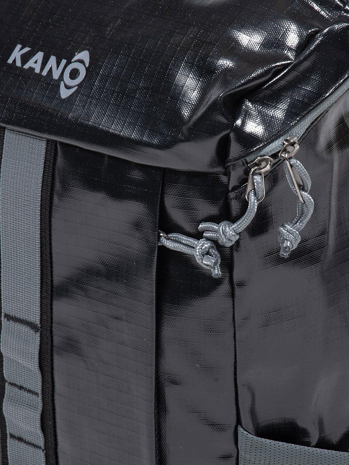 Mochila Outdoor Kano 25L Trekking Camping Resistente Negro-8