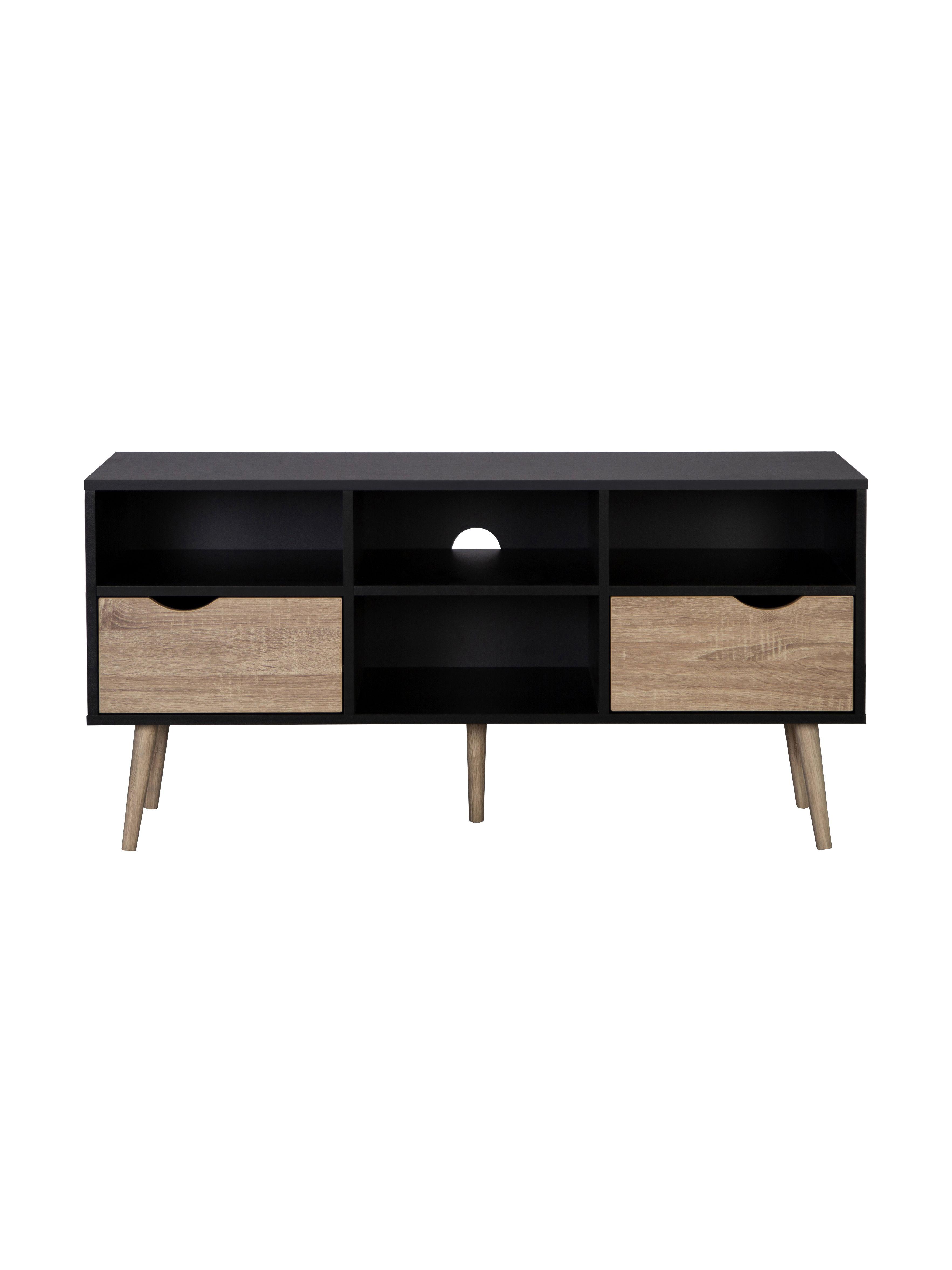 Rack de TV Top Living Bolonia Black con Cajones Nórdico-7