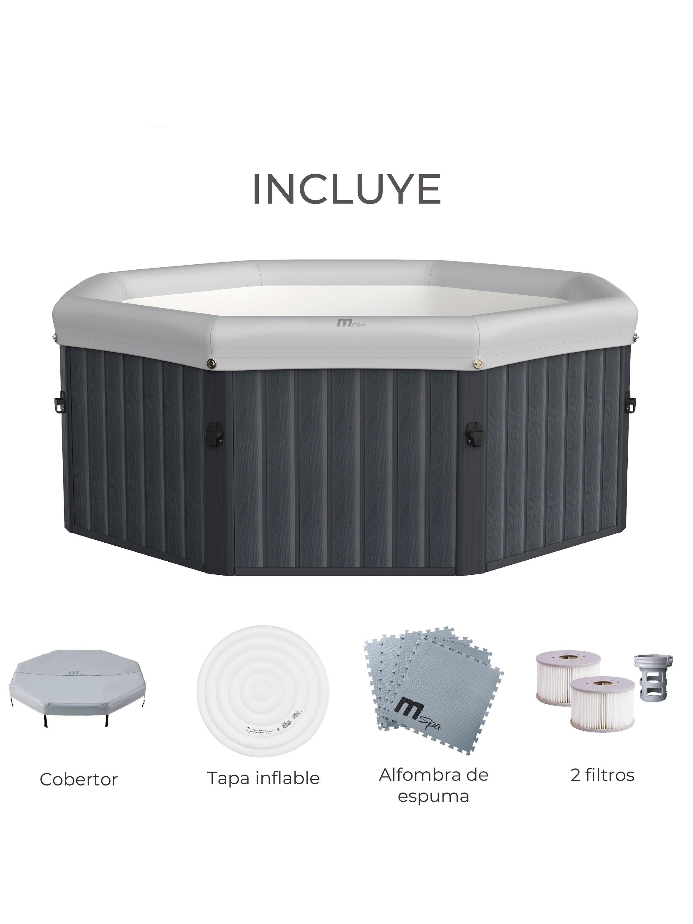 Hot Tub Rígido Tuscany Lite 6 Frame Desmontable-6