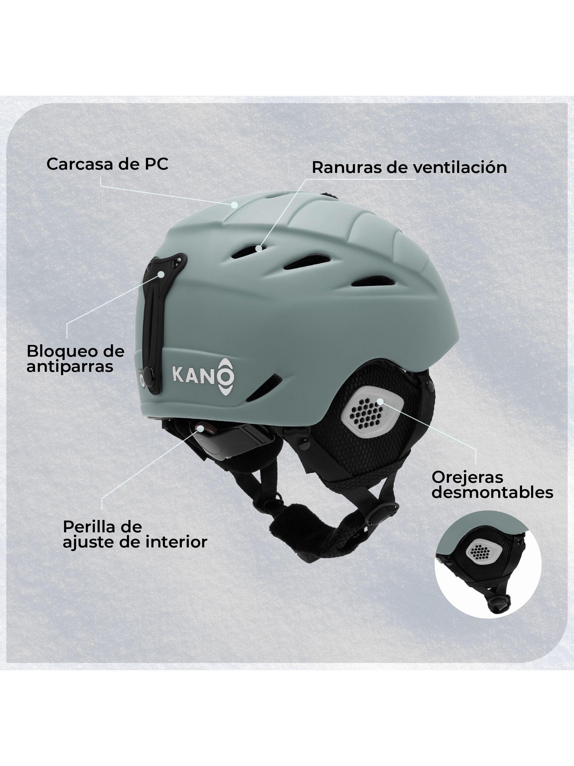 Casco de Nieve para Niños Kano Moss para Ski Snowboard-2