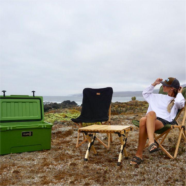 Cooler Nevera Rígida San Rafael 65QT Verde Kano-7