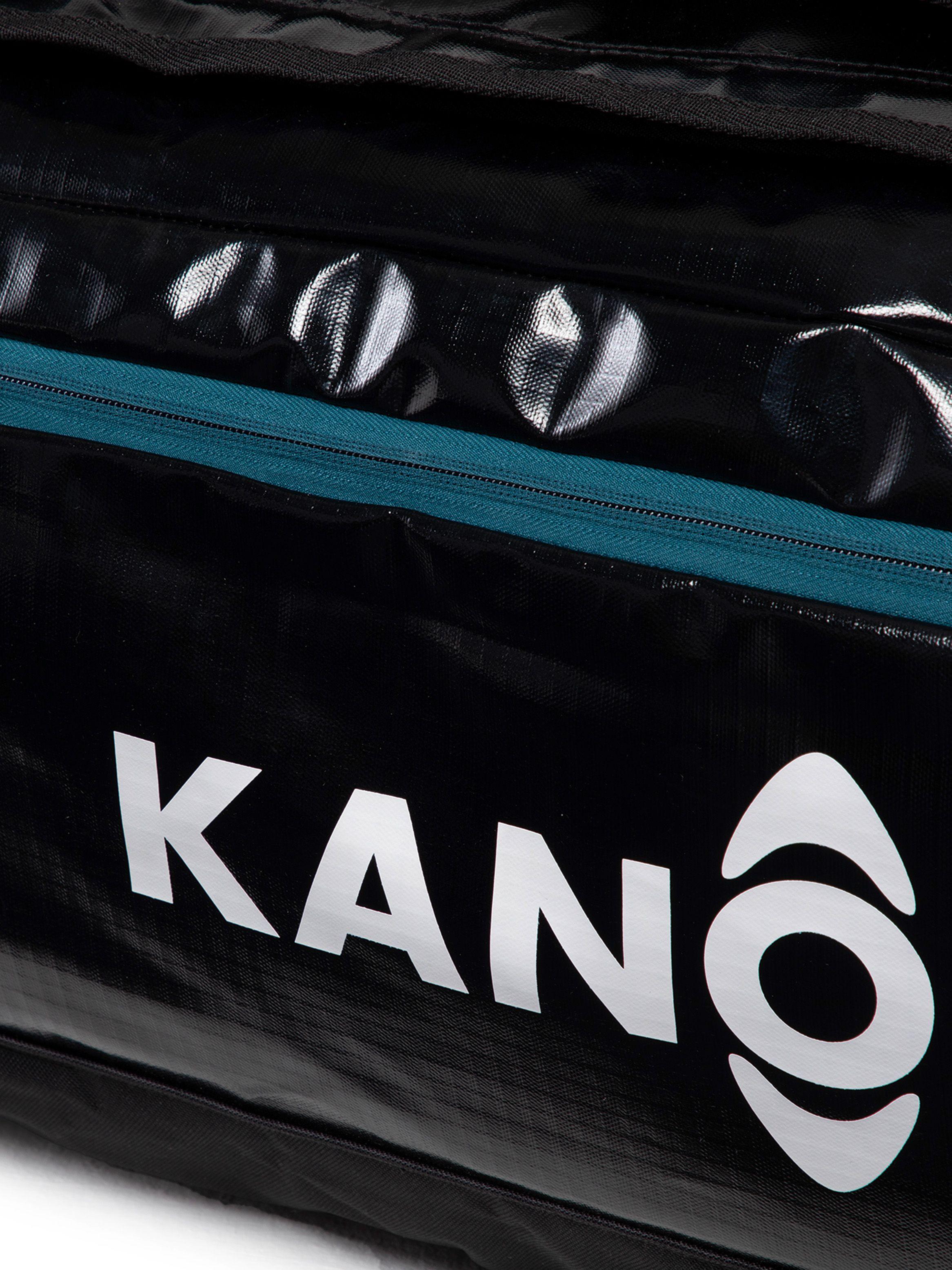 Bolso Mochila Impermeable Negro Kano Outdoor 80L Plegable-8