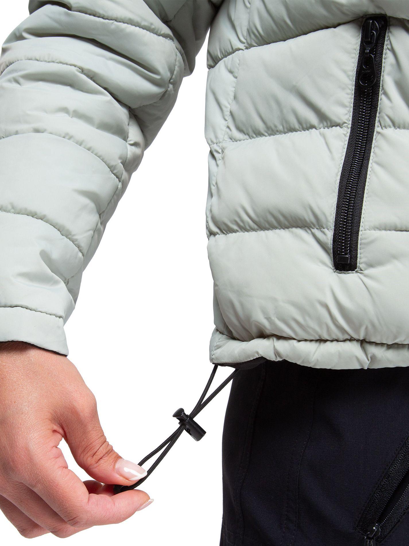 Parka Reversible Mujer Verde Agua / Negro Kano Alerce-5