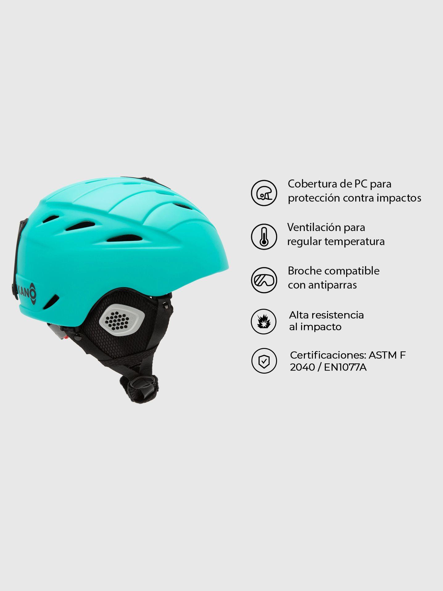 Casco de Nieve para Niños Kano Aqua para Ski Snowboard-1