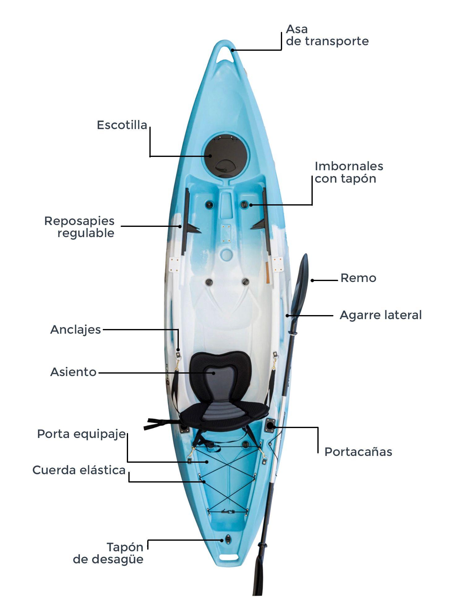 Kayak Rígido Glide / Kayak single-2