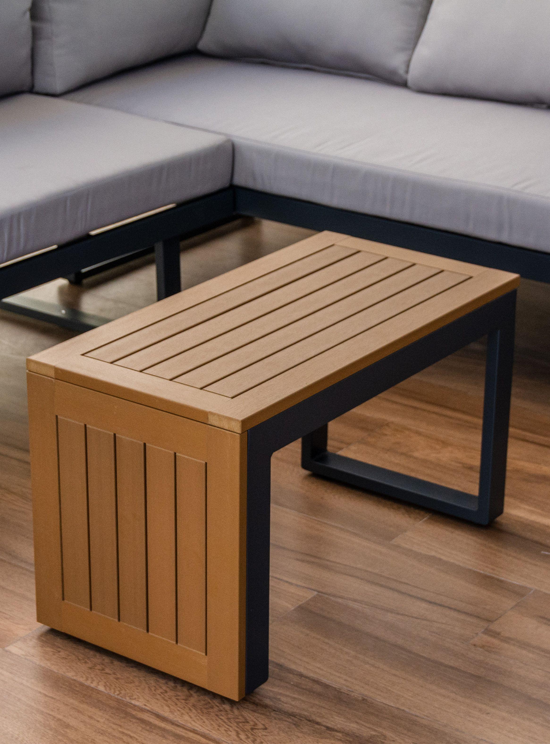 Juego de Terraza Saigon Relan Living Exterior Mesa Sofá Seccional-6