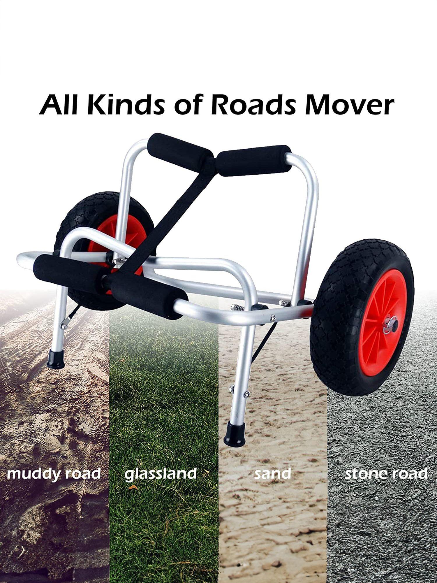 Carro Trolley Porta Kayaks Todo Terreno Tipo B Kano-3