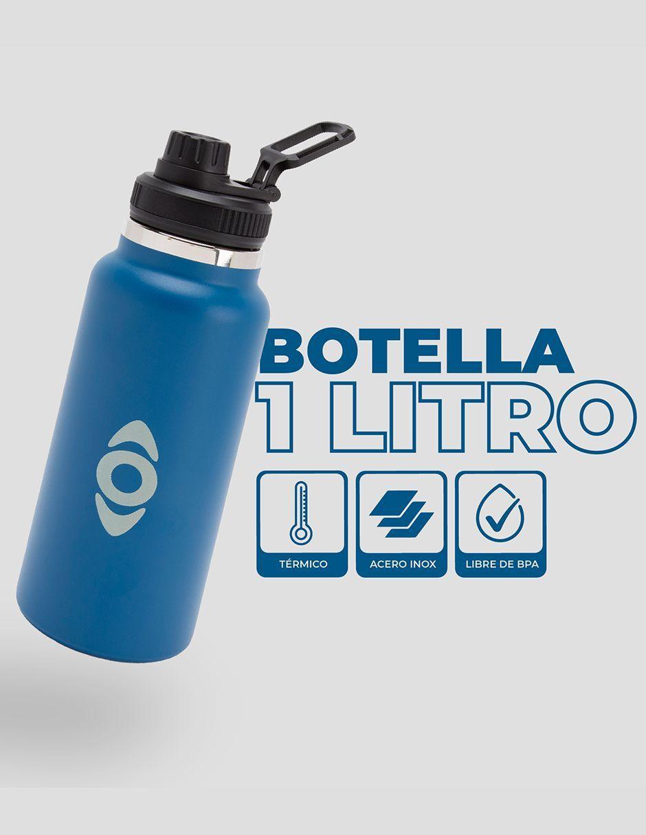 Botella Insulada Azul 1 litro / Botella Agua Kano-2