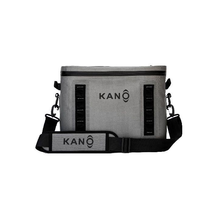 Cooler Conservadora Bandolera Gris Iver 20L Kano-0