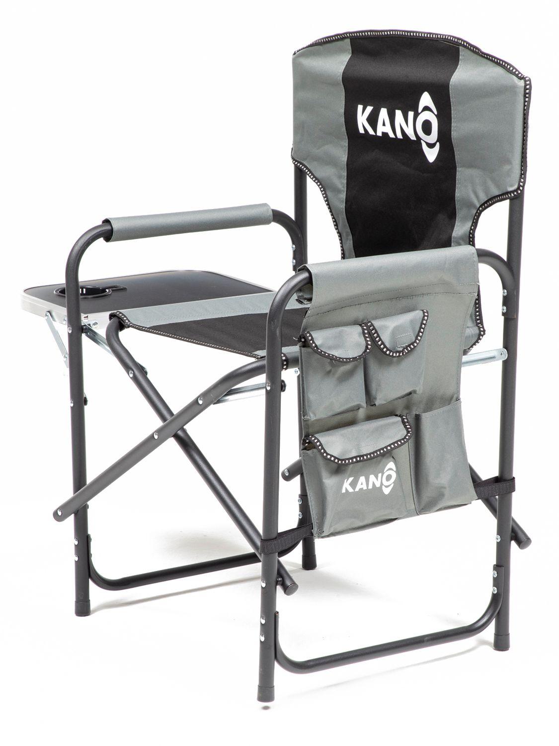 Silla de Camping Plegable Kano Puclaro con Mesa y Bolsillos-6