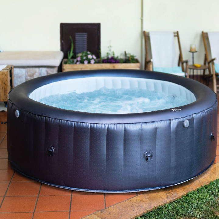 Hot Tub Inflable / Spa Carlton 6 Muse Jets / Mspa 6 Personas-9