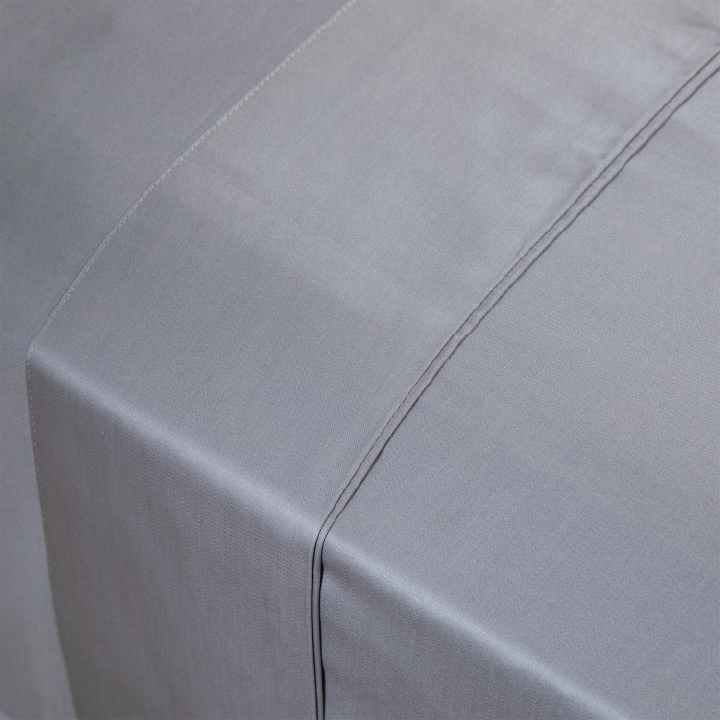 Juego de Sábanas 300 Hilos Gris Queen Relan-3