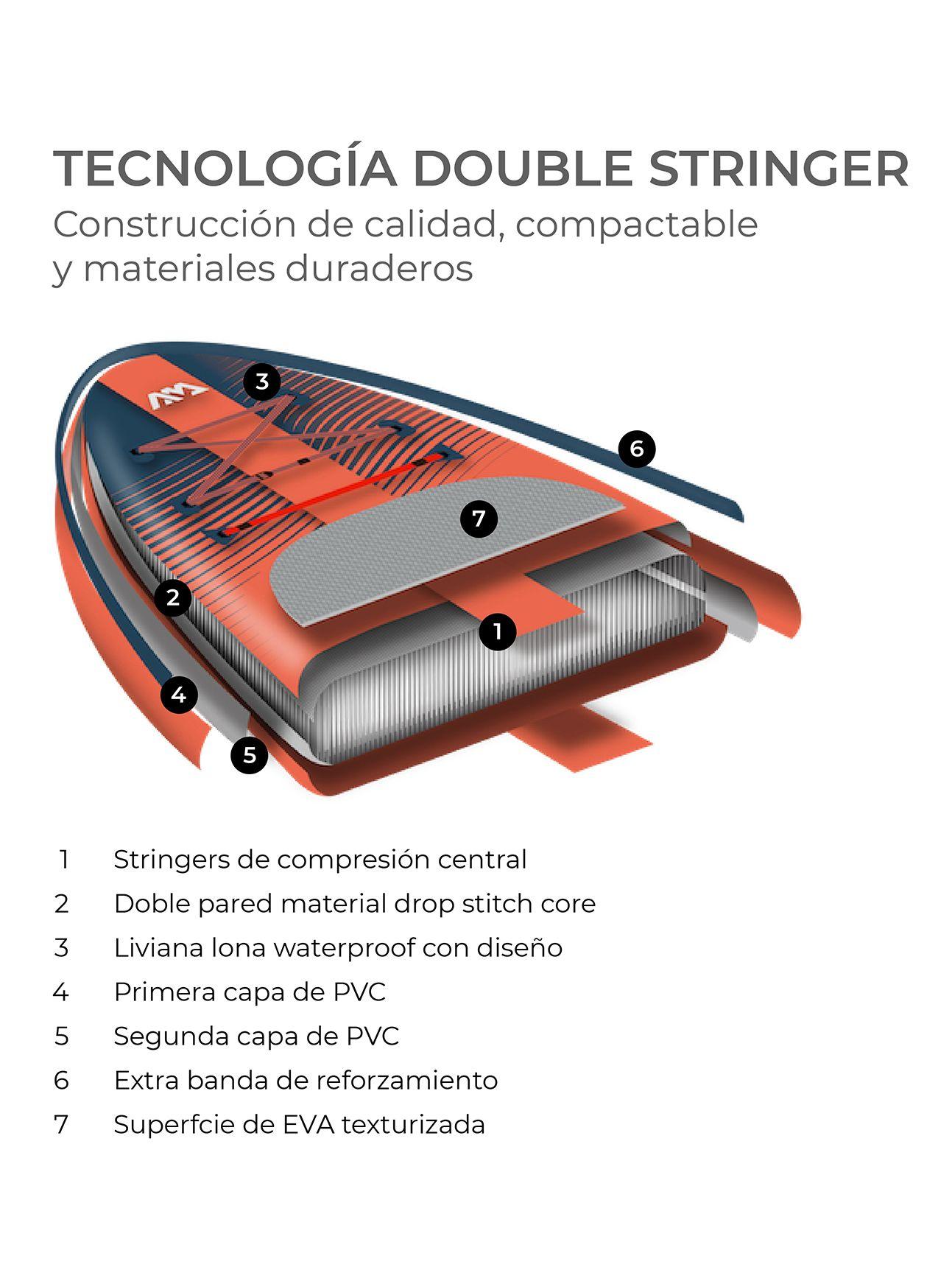 Stand Up Paddle SUP Inflable Atlas 12'0" Aqua Marina-5