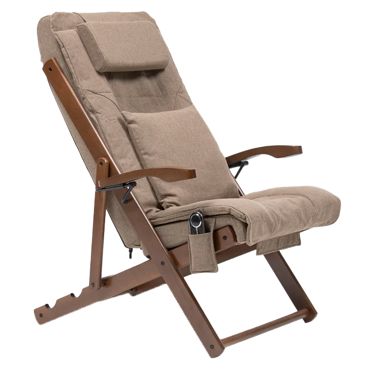 Silla Masajeadora Reclinable de Madera D-1500C Relan-0