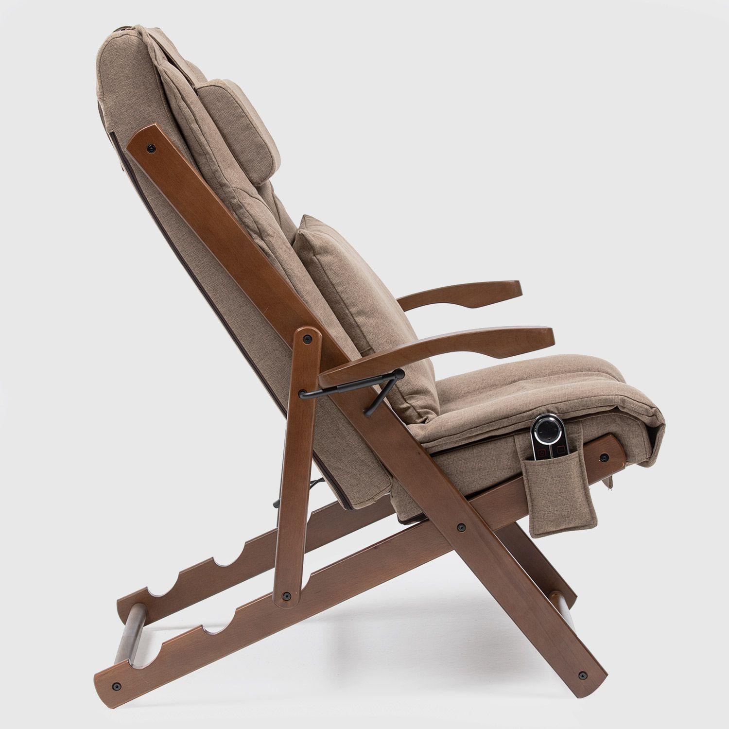 Silla Masajeadora Reclinable de Madera D-1500C Relan-5