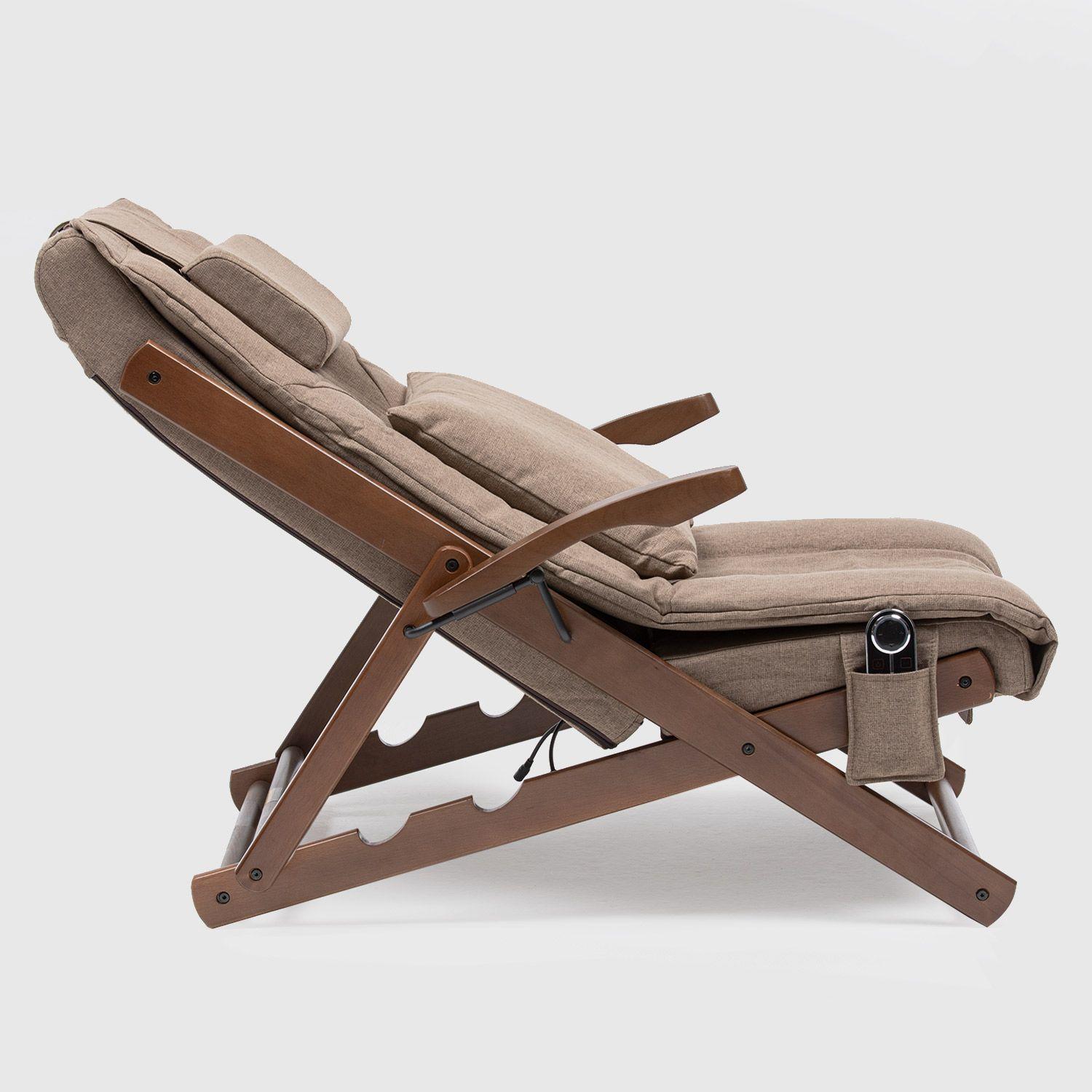 Silla Masajeadora Reclinable de Madera D-1500C Relan-6