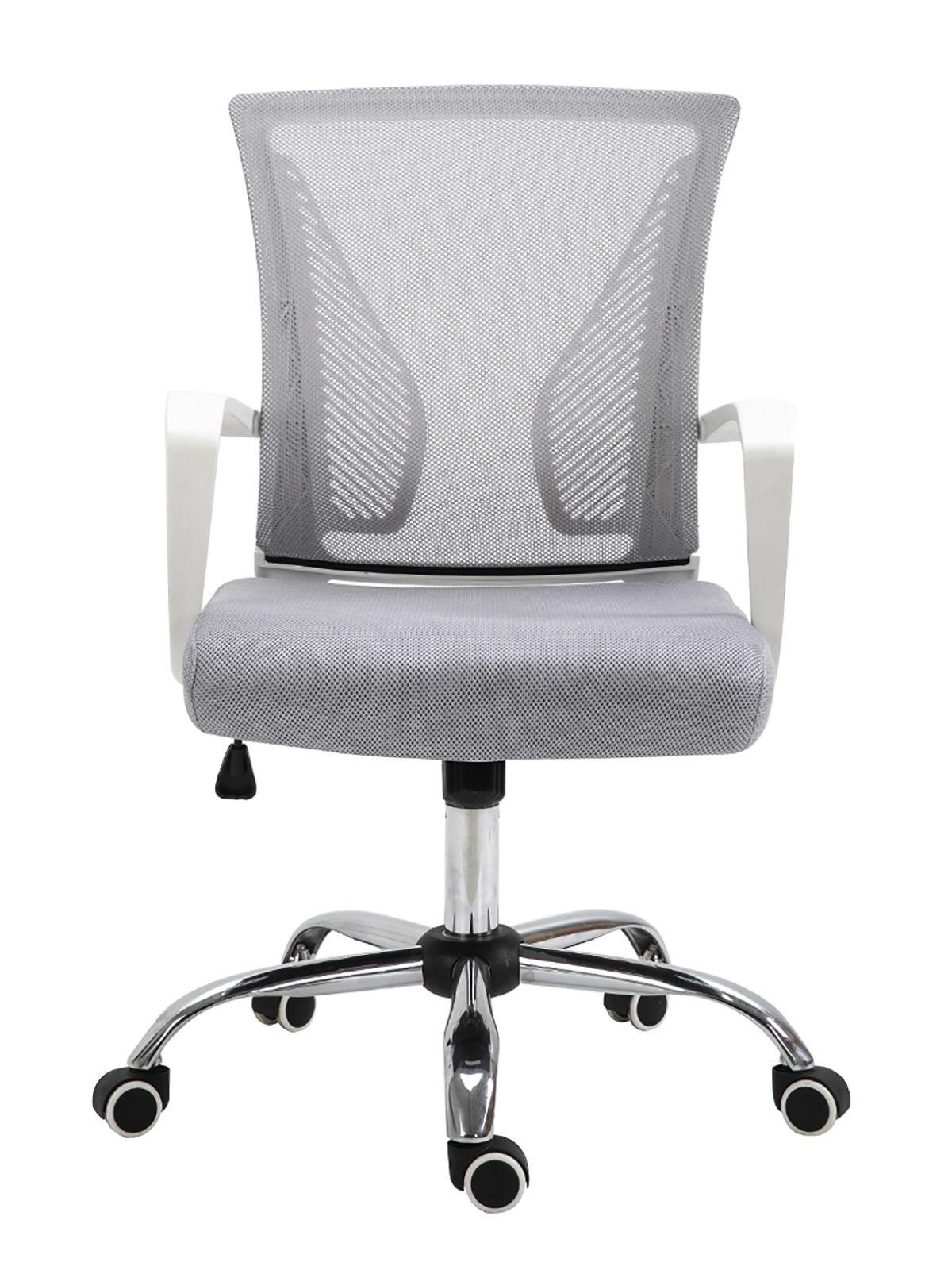 Silla de Escritorio Ergonómica Top Living Burdeos Gris-5