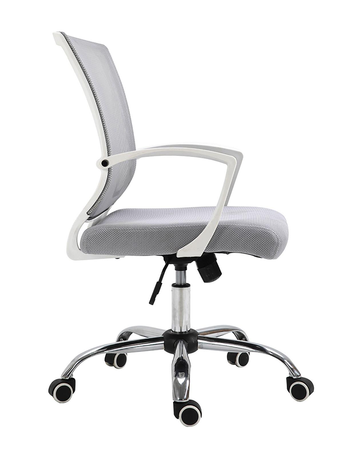 Silla de Escritorio Ergonómica Top Living Burdeos Gris-7