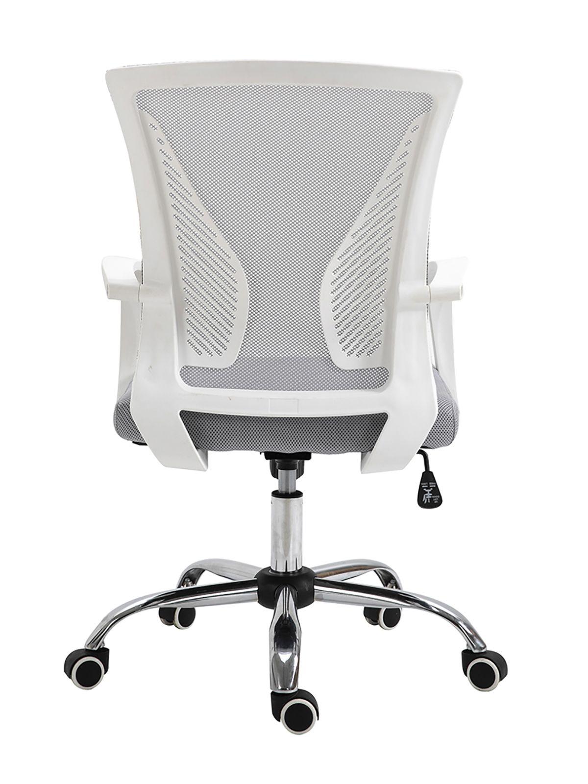 Silla de Escritorio Ergonómica Top Living Burdeos Gris-8