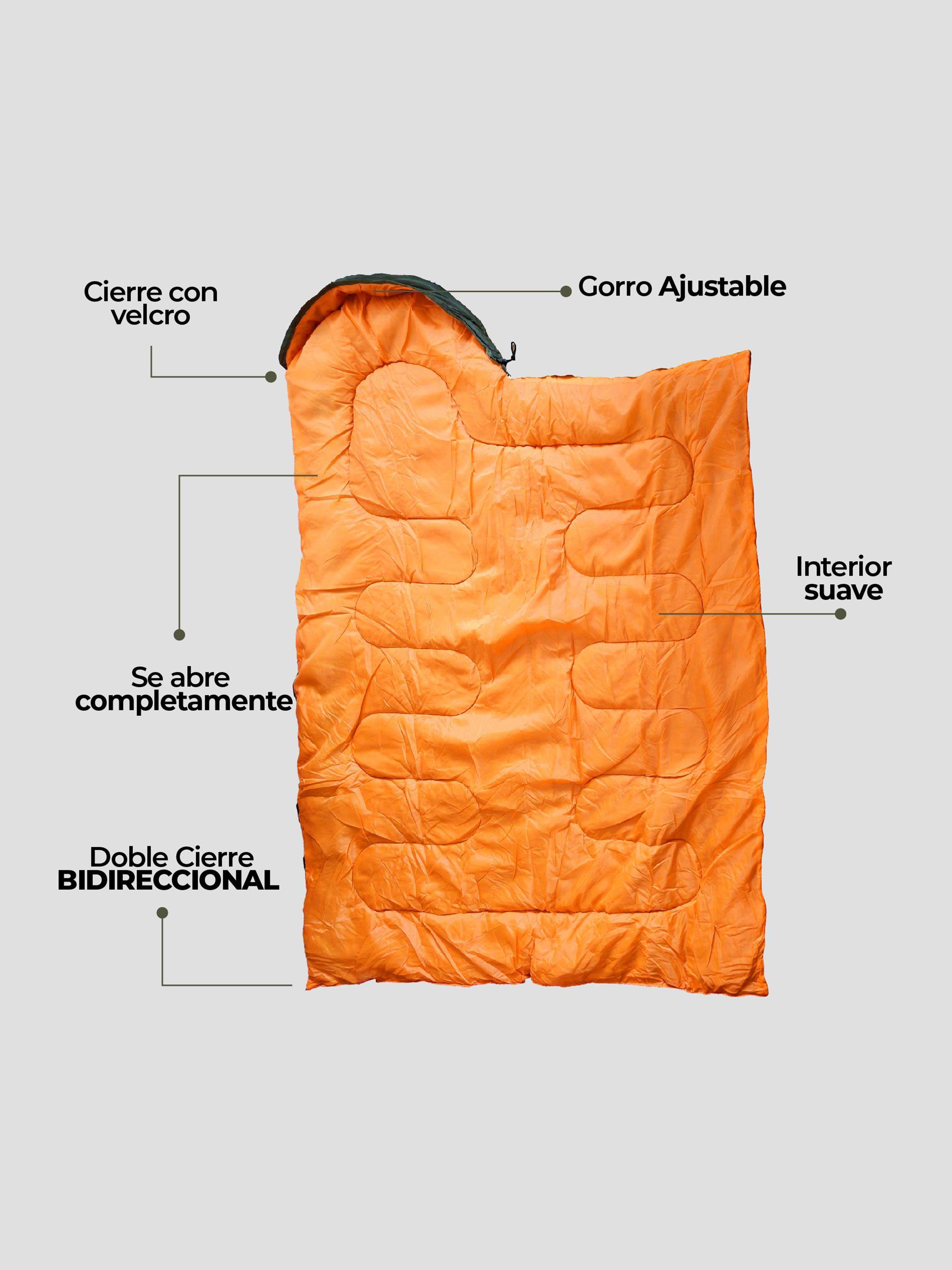 Saco de dormir 5° / 15° / 25° Kano Lanin Recto 220 x 75 cm-3