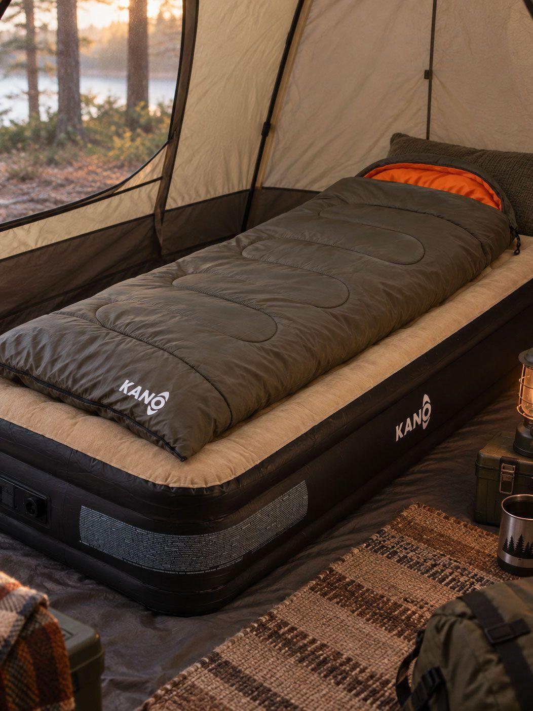 Saco de dormir 5° / 15° / 25° Kano Lanin Recto 220 x 75 cm-1
