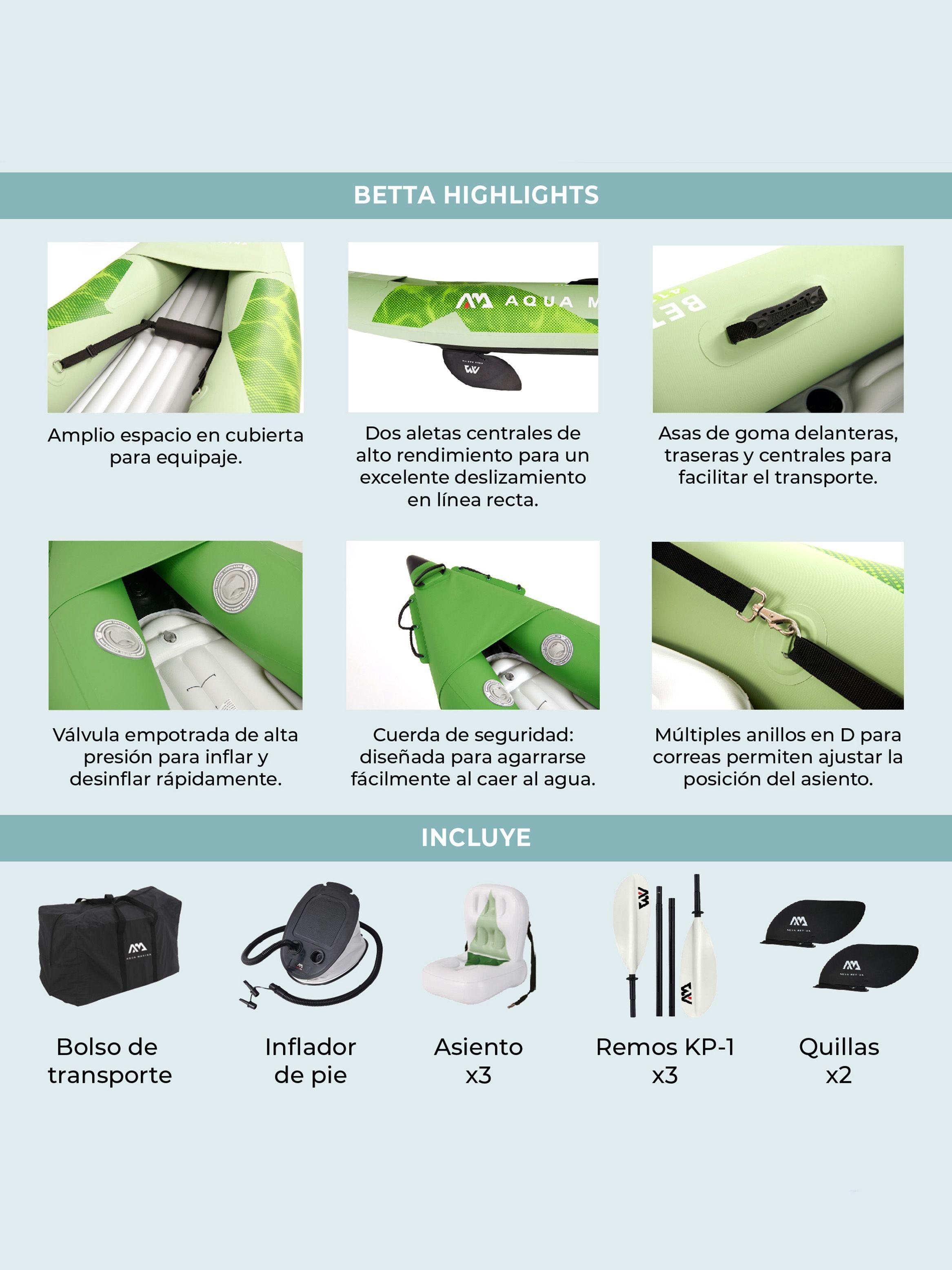 Kayak Betta Triple Leisure-7