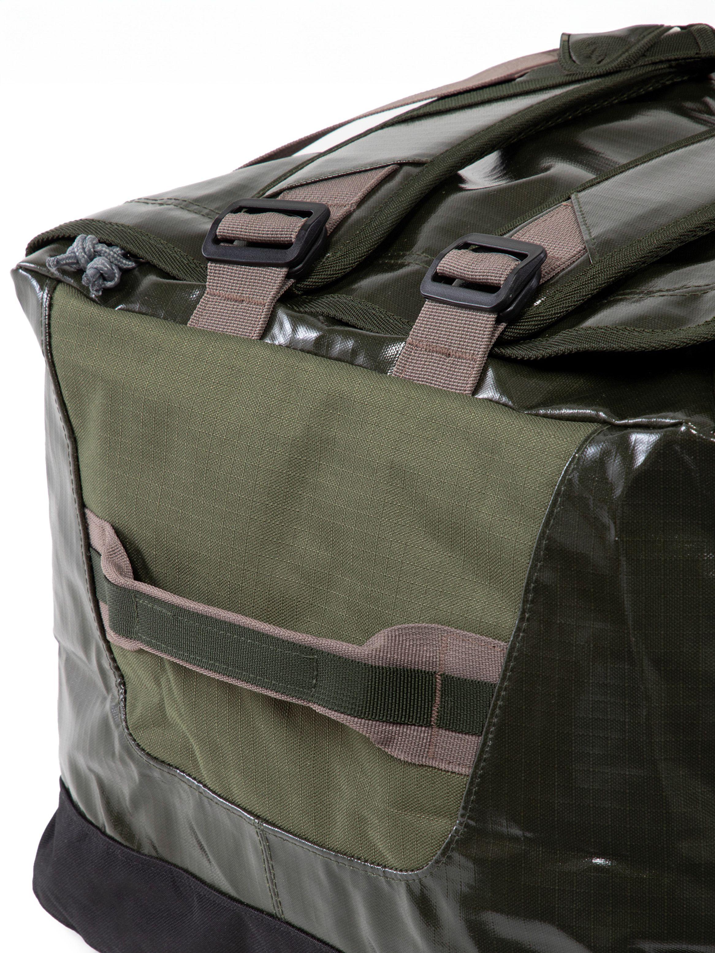Bolso Mochila Impermeable Verde Kano Outdoor 80L Plegable-9